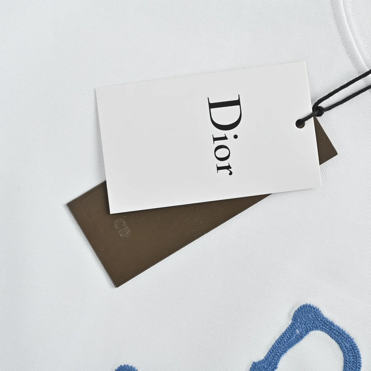 Embroidered Logo Cotton T-Shirt D21013025 — view 7