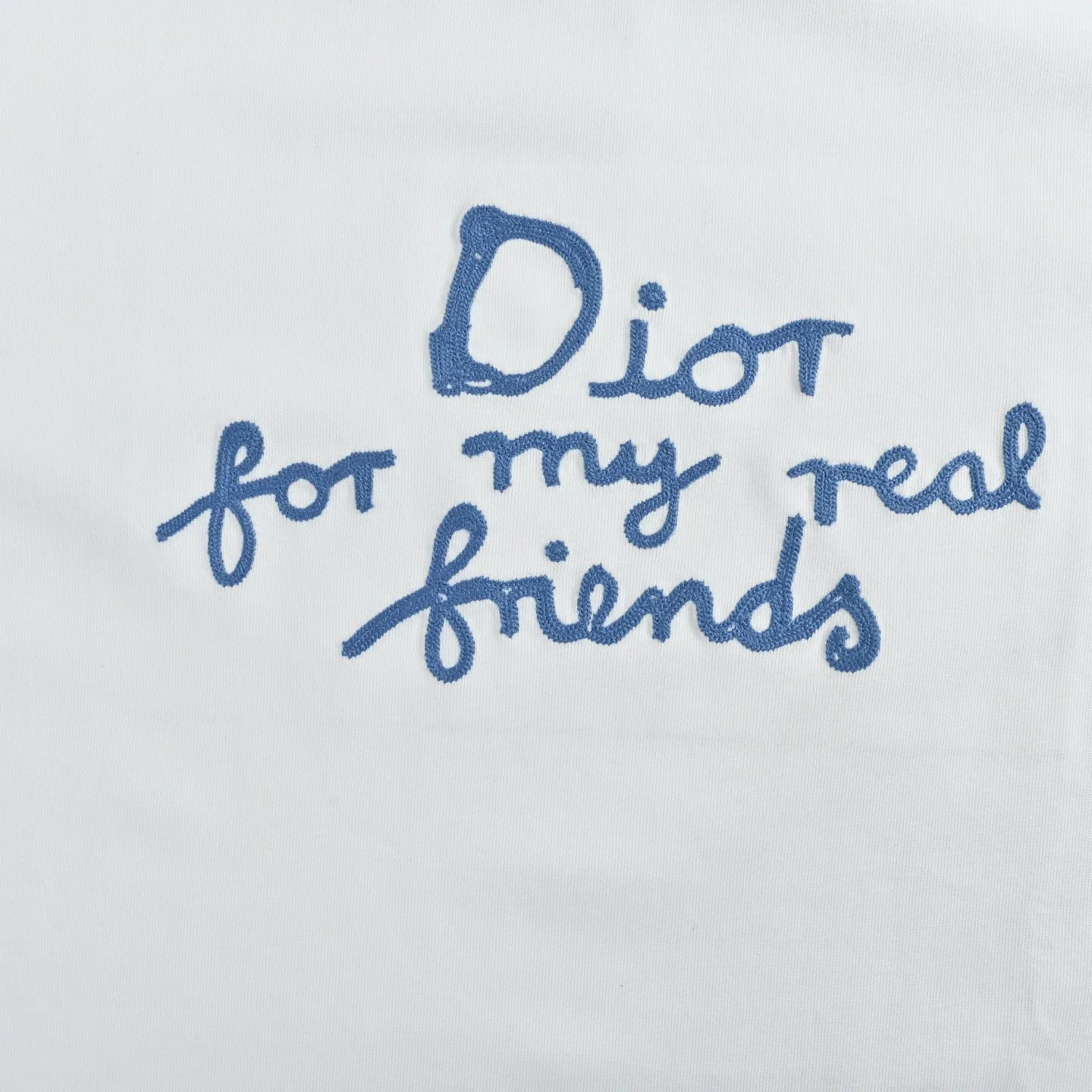 Embroidered Logo Cotton T-Shirt D21013025 — view 8
