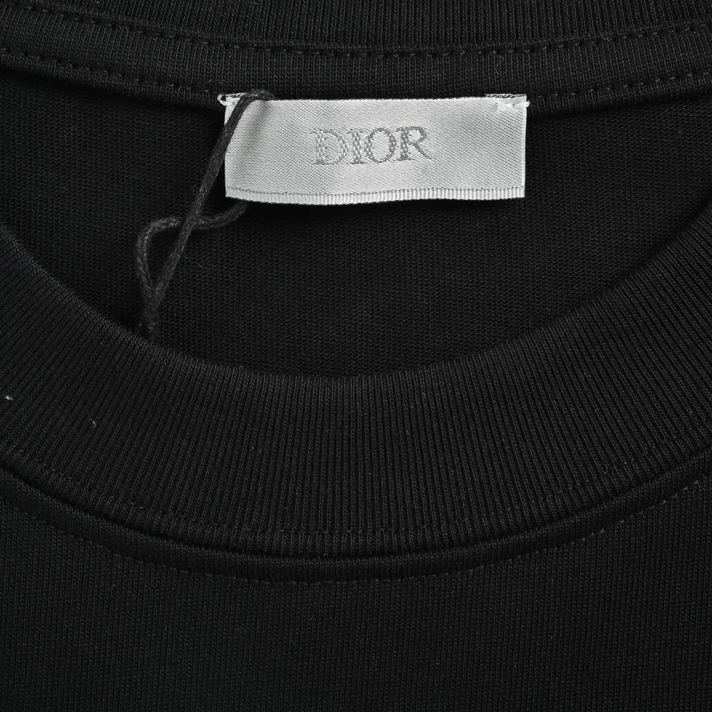 Embroidered Logo Cotton T-Shirt D21013026 — view 5