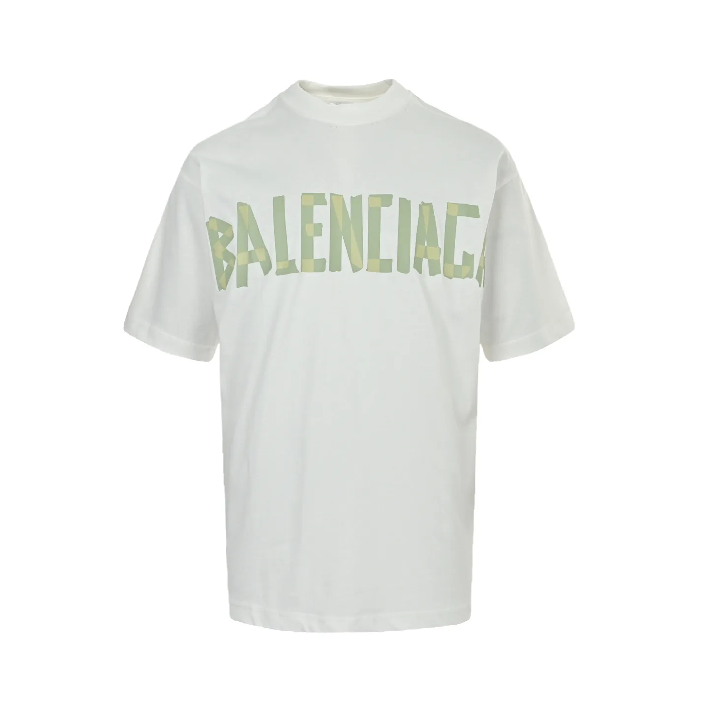 Tape Logo Oversized Cotton T-Shirt D22013018