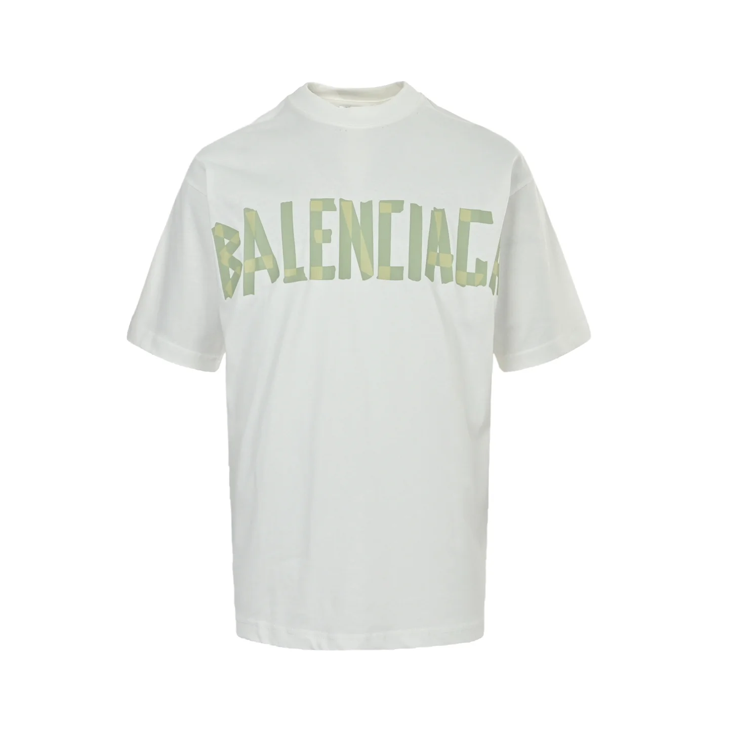 Tape Logo Oversized Cotton T-Shirt D22013018