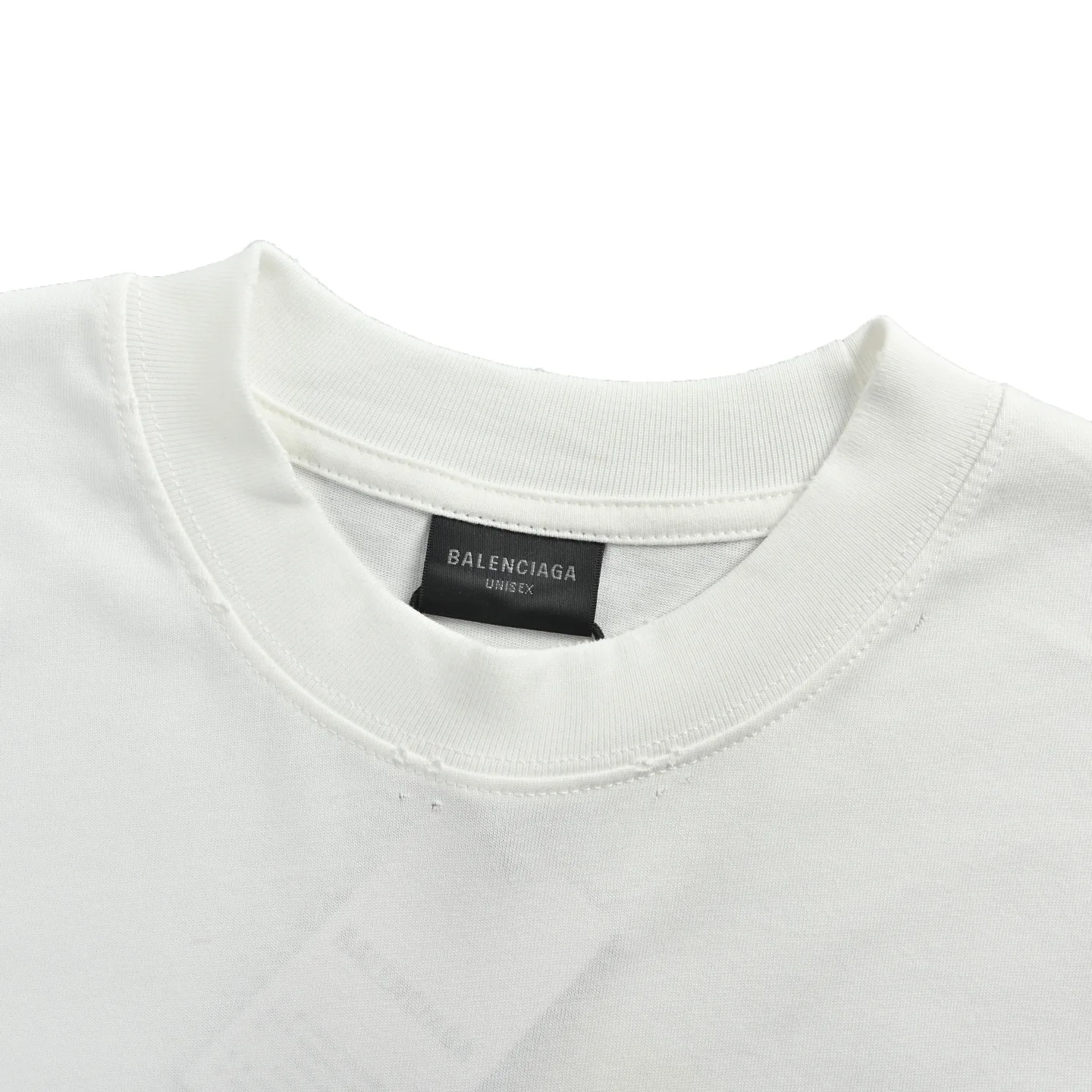 Tape Logo Oversized Cotton T-Shirt D22013018 — view 4