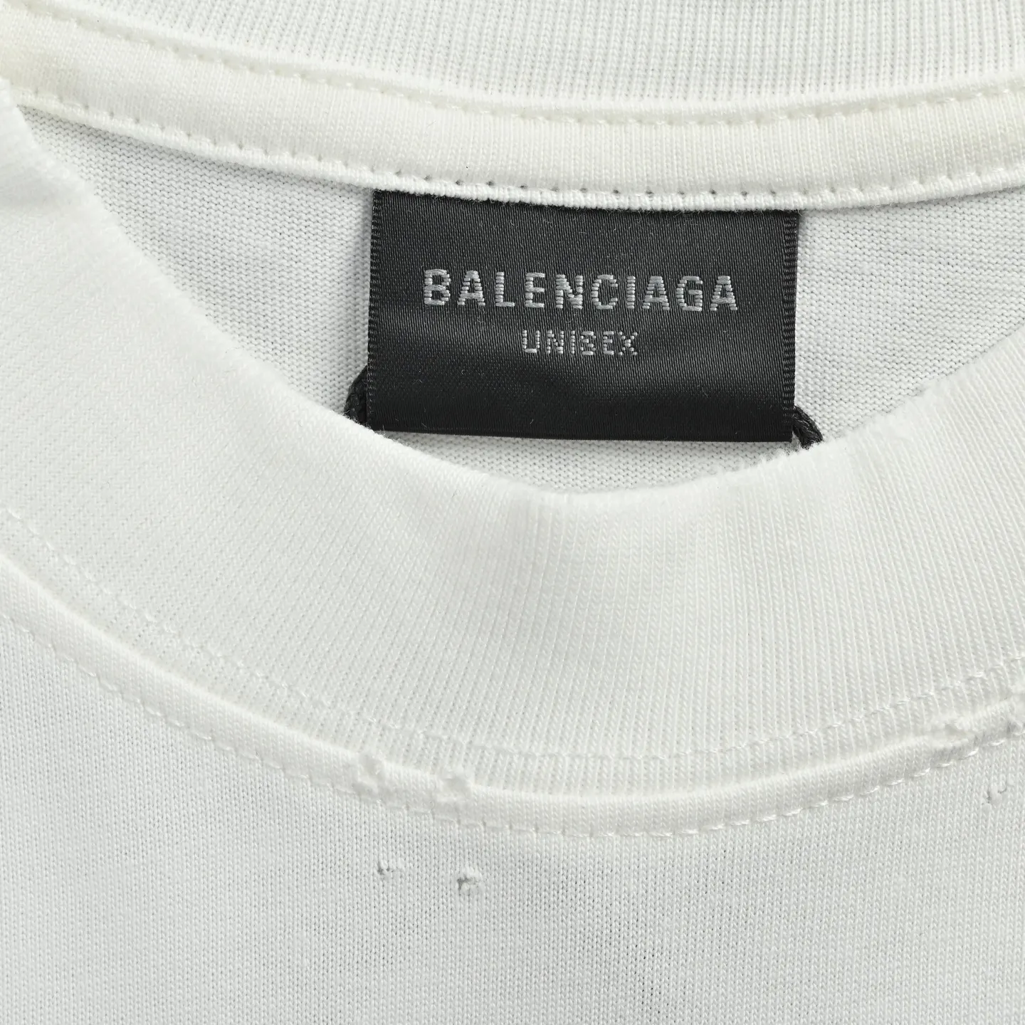 Tape Logo Oversized Cotton T-Shirt D22013018 — view 5
