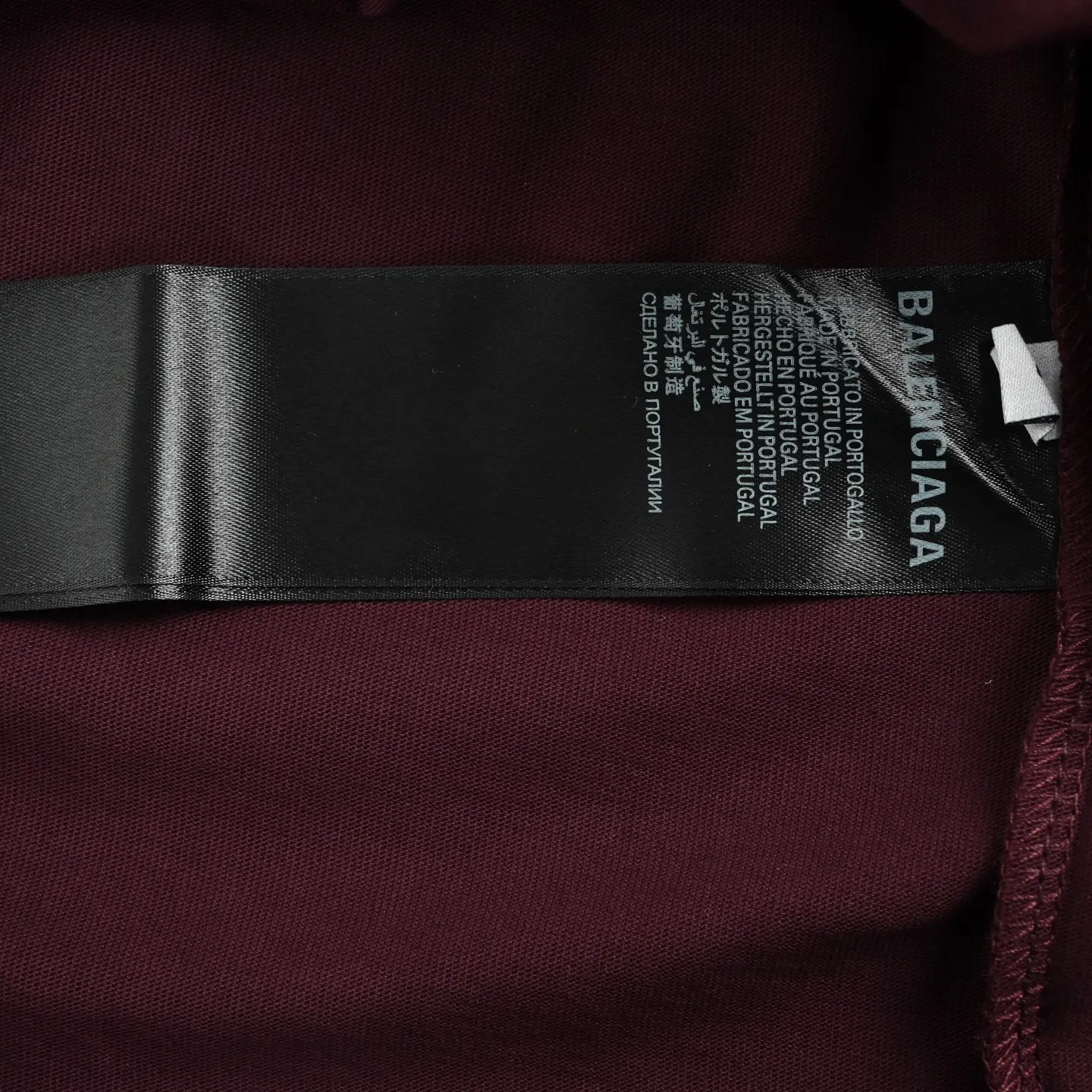Gaffer Tape Logo Oversized T-Shirt D22013016 — view 6
