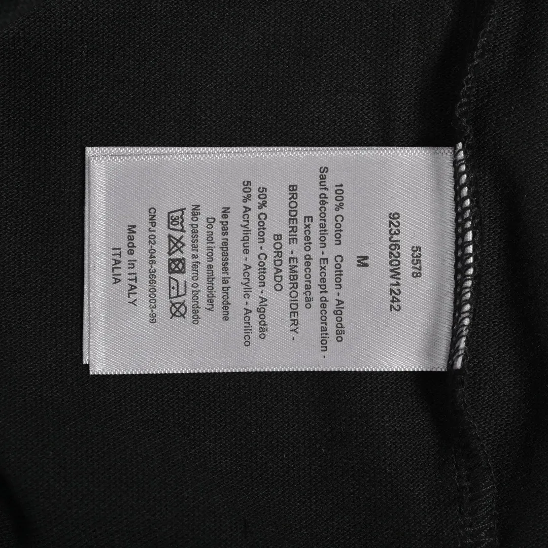 Bee Embroidery Cotton-Piqué Polo Shirt D22013049 — view 9