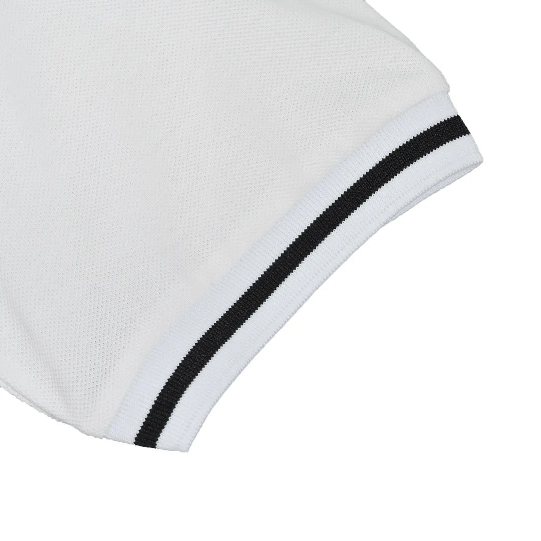 Bee-Embroidered Cotton-Pique Polo Shirt D22013048 — view 8