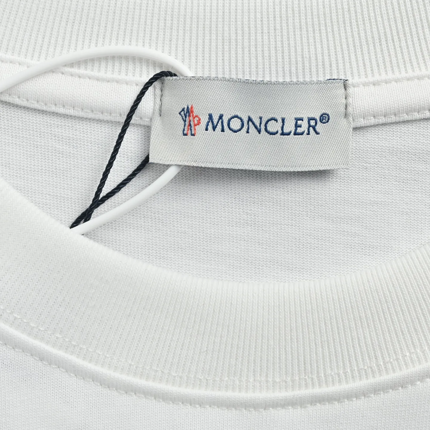 Moncler + Gentle Monster Logo Embroidered T-Shirt D22013036 — view 5