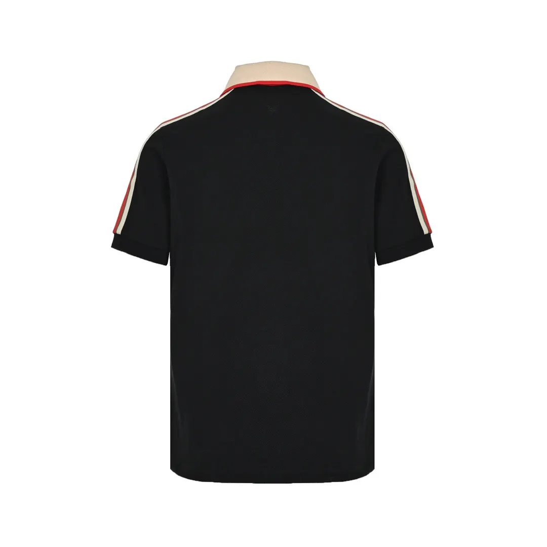 Web Stripe Cotton-Pique Polo Shirt D24013045 — view 3