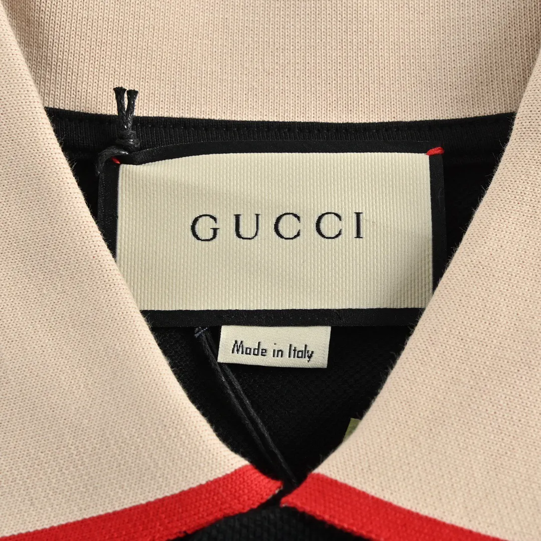 Web Stripe Cotton-Pique Polo Shirt D24013045 — view 5