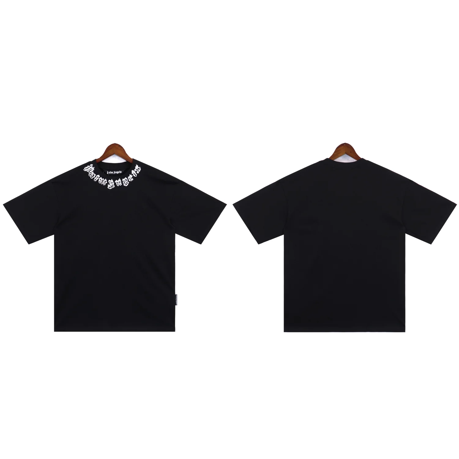 Logo-Embroidered Gothic Collar T-Shirt D7812282 — view 4