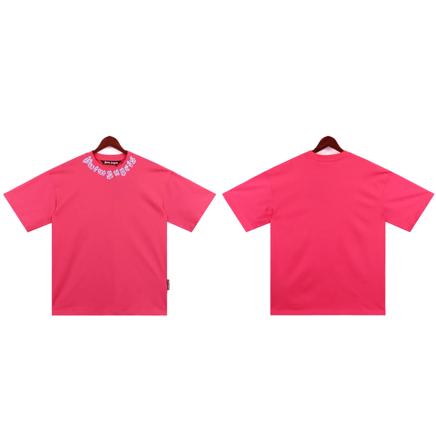 Logo-Embroidered Gothic Collar T-Shirt D7812282 — view 6