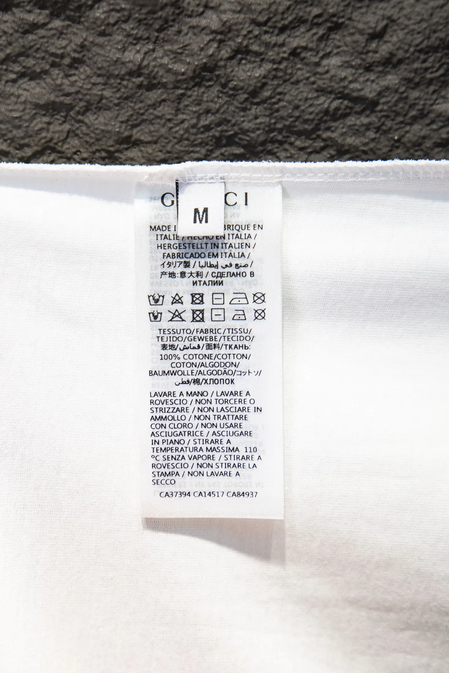 Rhinestone-Embellished GG Monogram Oversized T-Shirt D13015467 — view 9