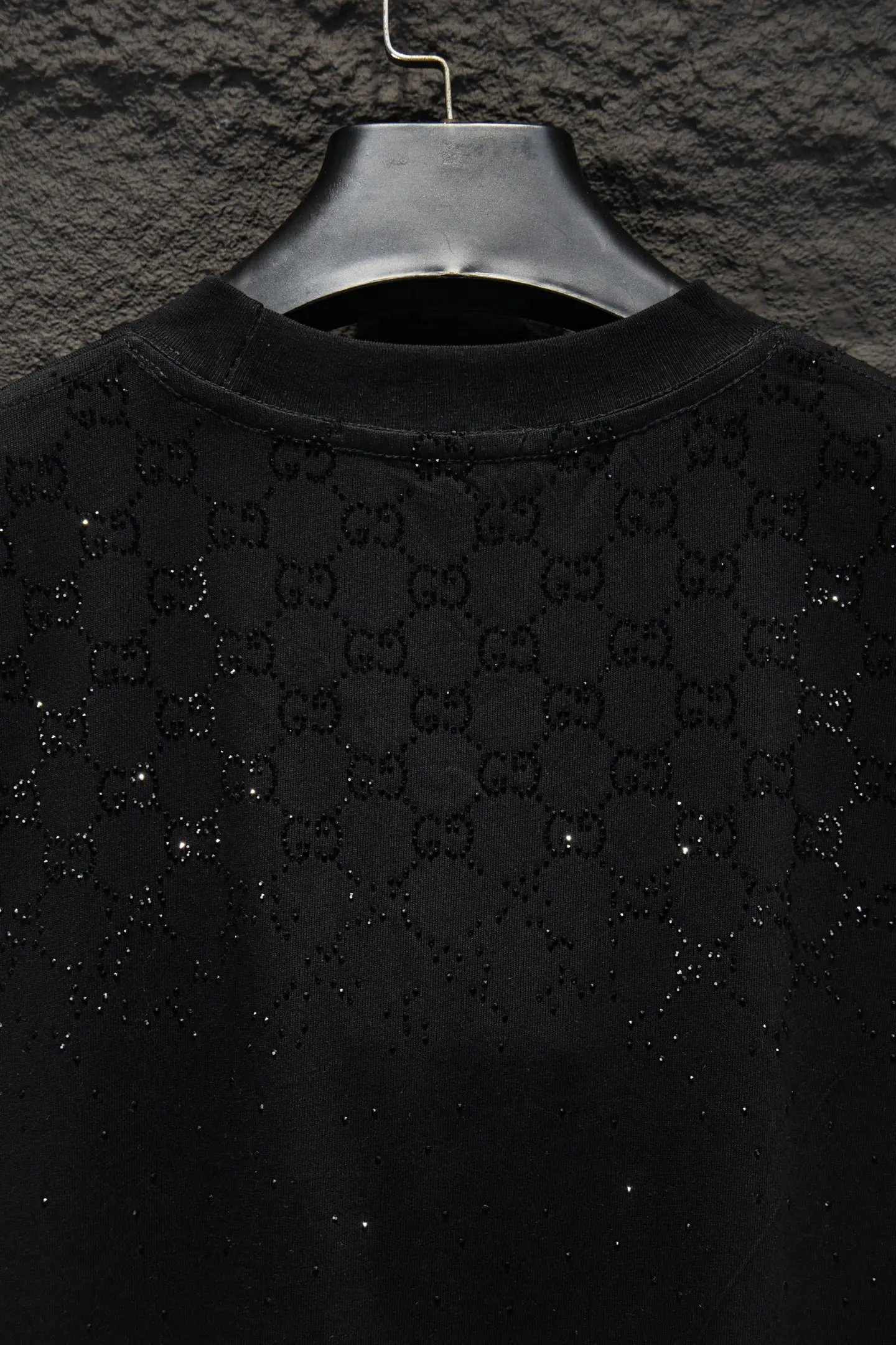 Crystal-Embellished Oversized Cotton T-Shirt D13015468 — view 6