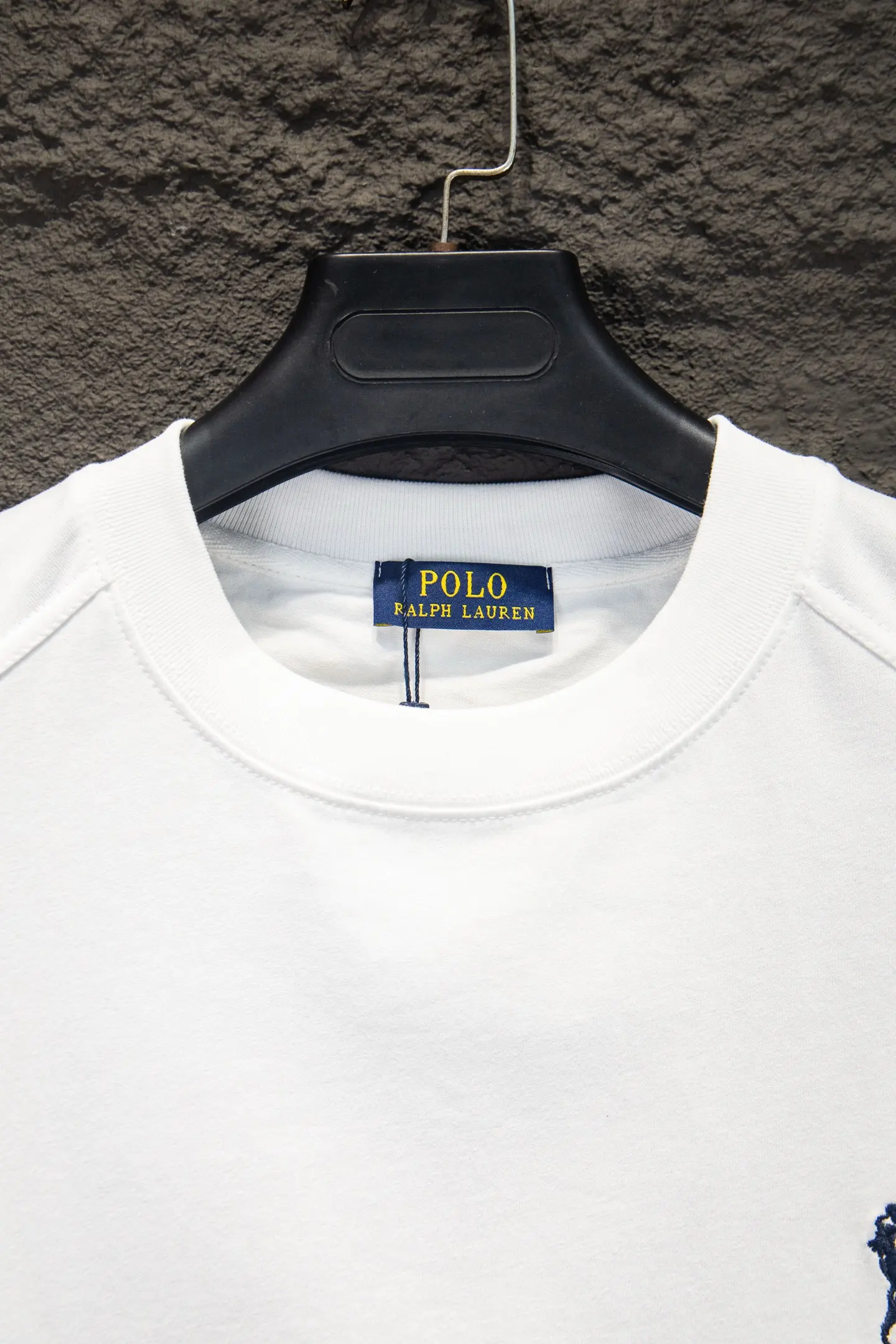 Embroidered Paneled Cotton T-Shirt D12515465 — view 3