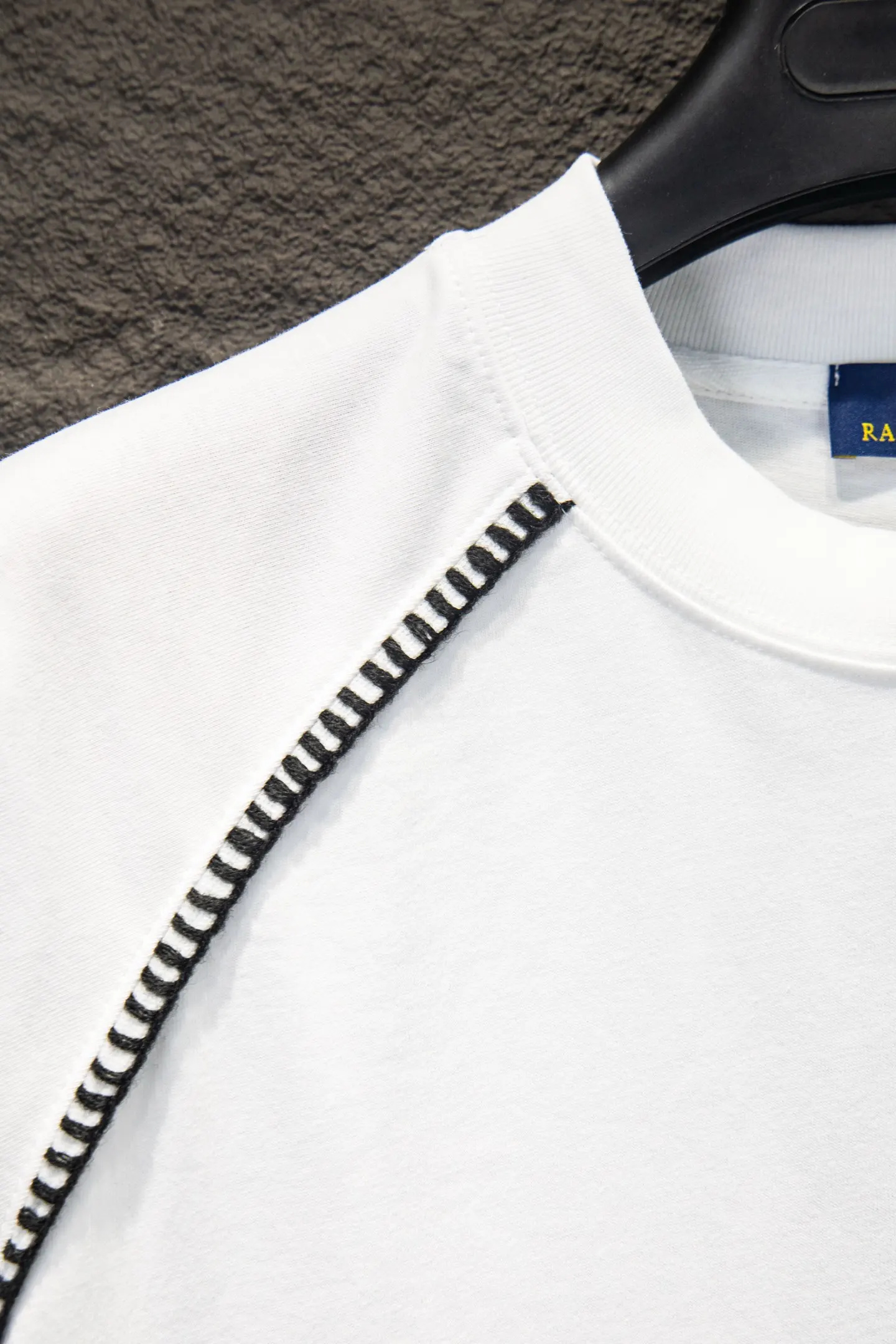 Embroidered Oversized Cotton T-Shirt D12515463 — view 4