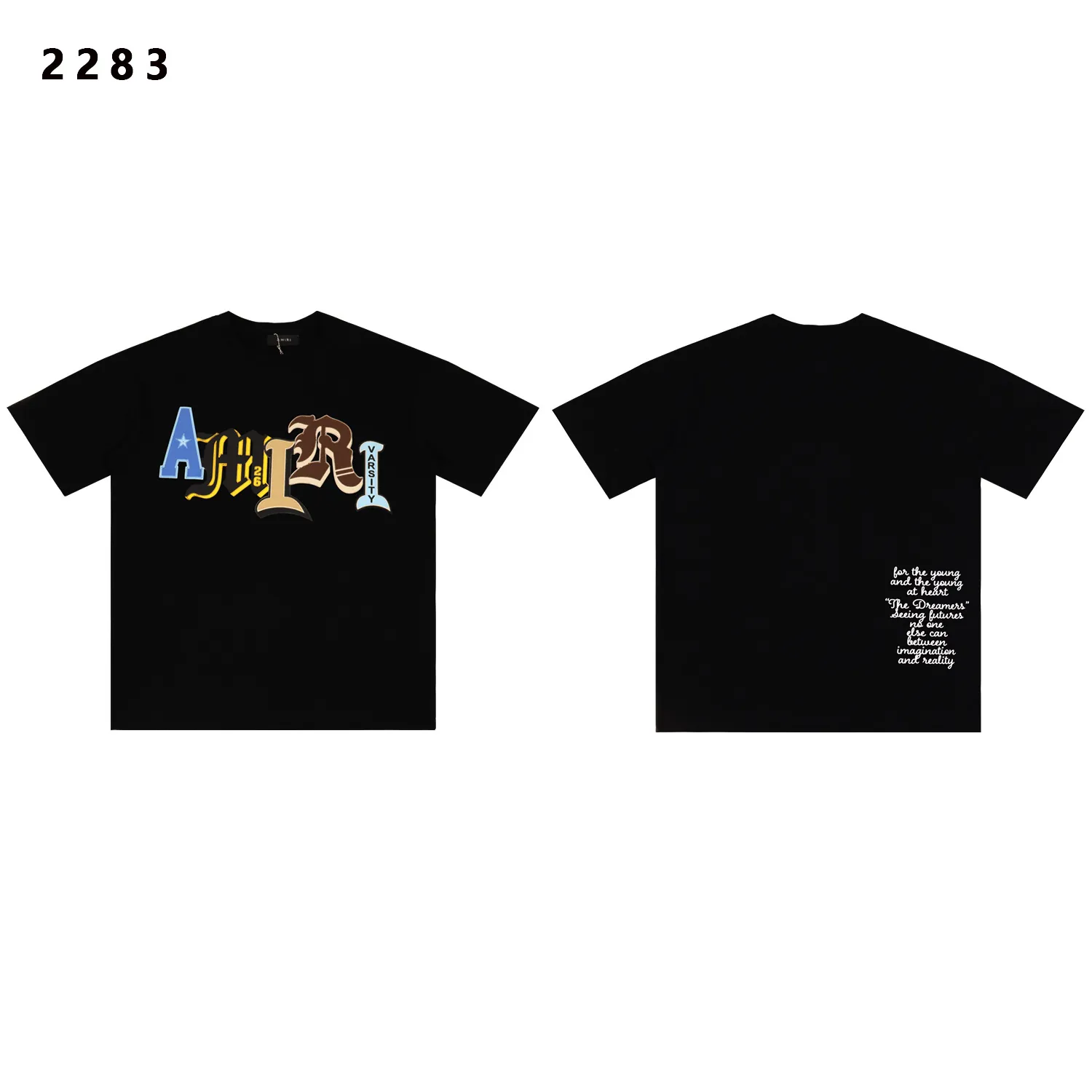 Short Sleeve Top Black D8212231 — view 2