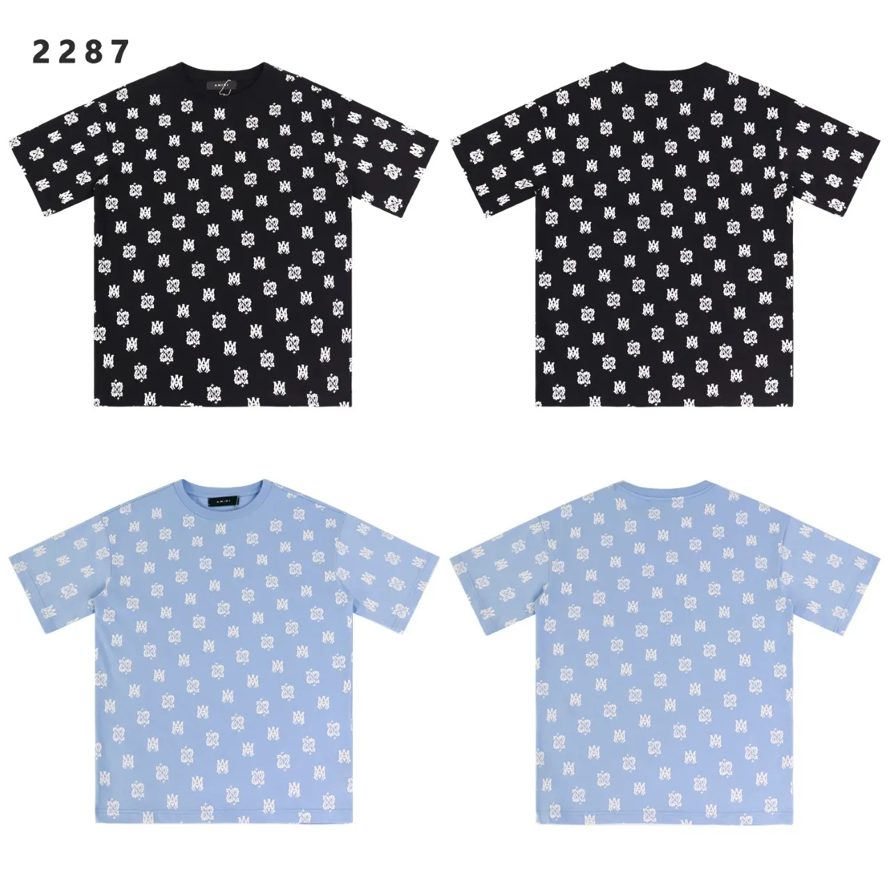 MA Quad Flames Monogram Oversized T-Shirt D8512198