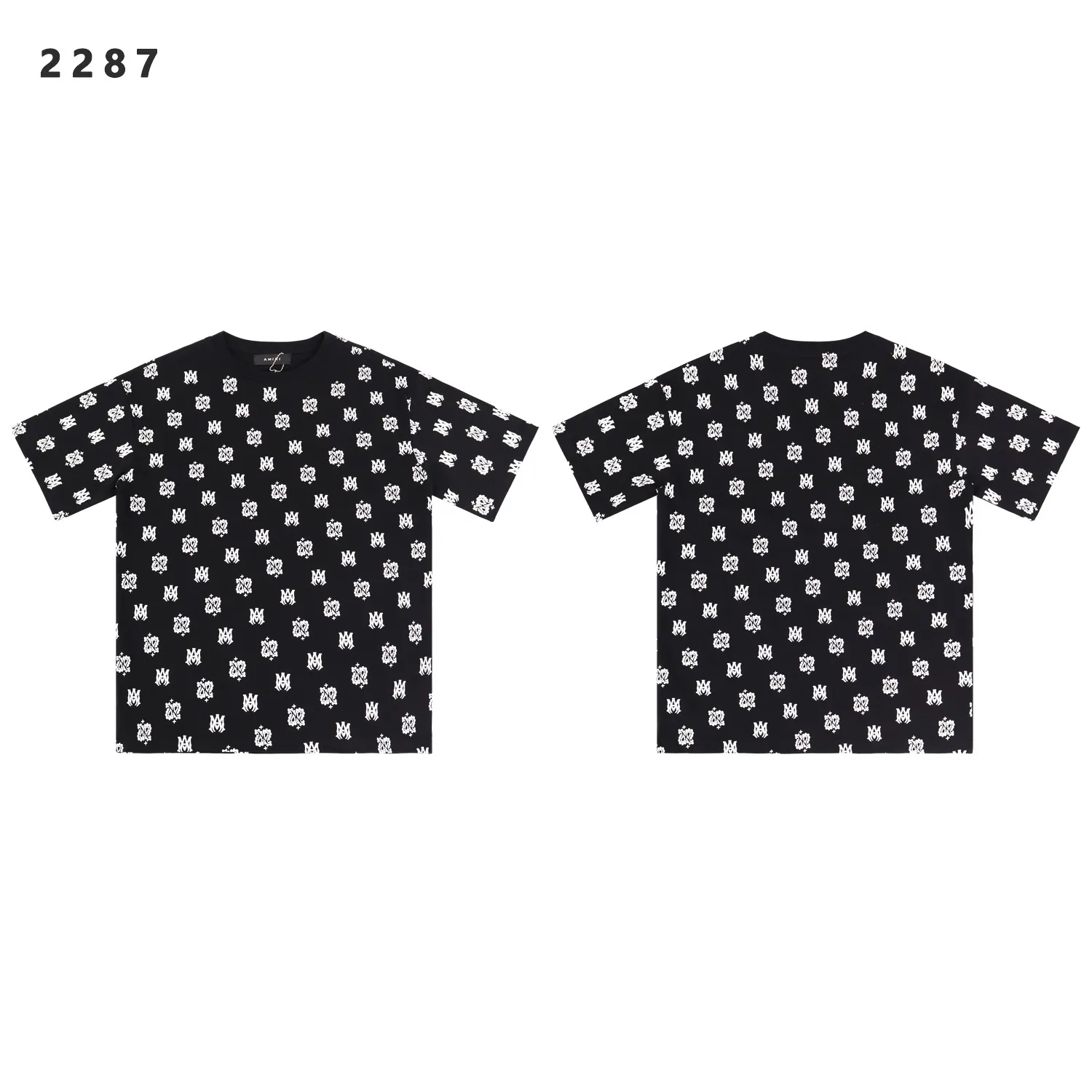 MA Quad Flames Monogram Oversized T-Shirt D8512198 — view 2