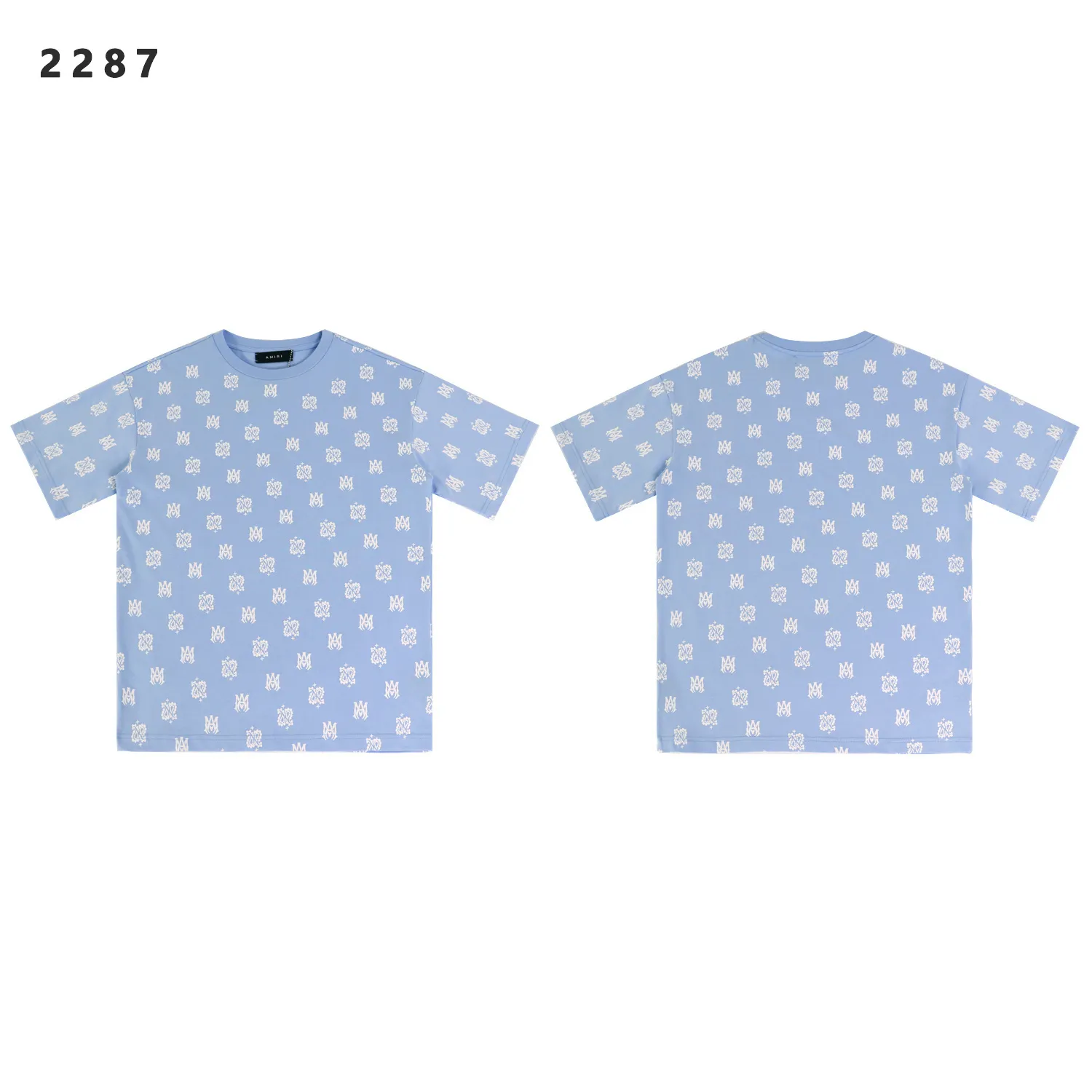 MA Quad Flames Monogram Oversized T-Shirt D8512198 — view 3