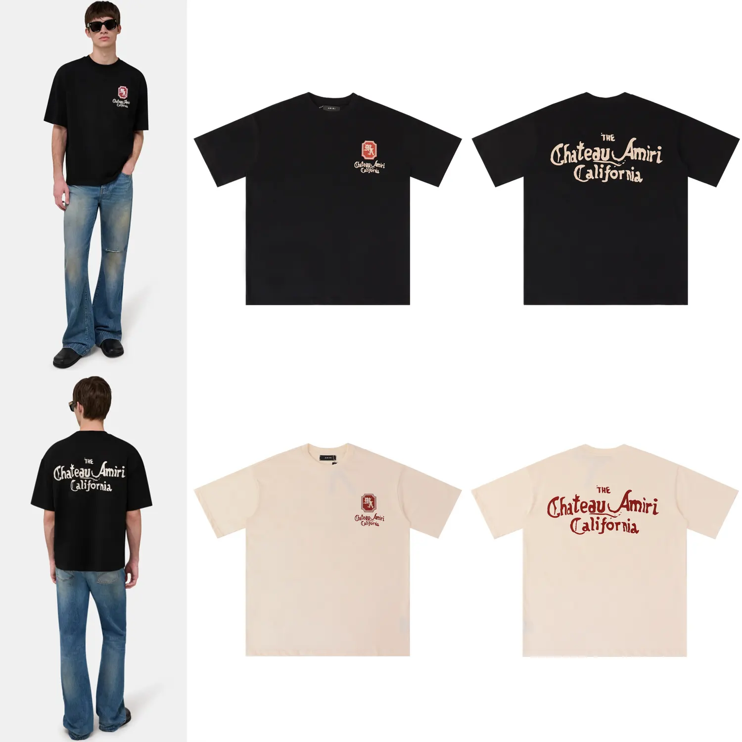 Chateau Logo-Print Cotton T-Shirt D8012163