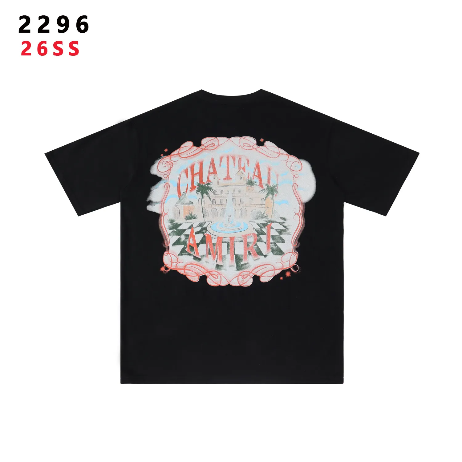 Chateau Amiri Graphic Print T-Shirt D8012156 — view 2