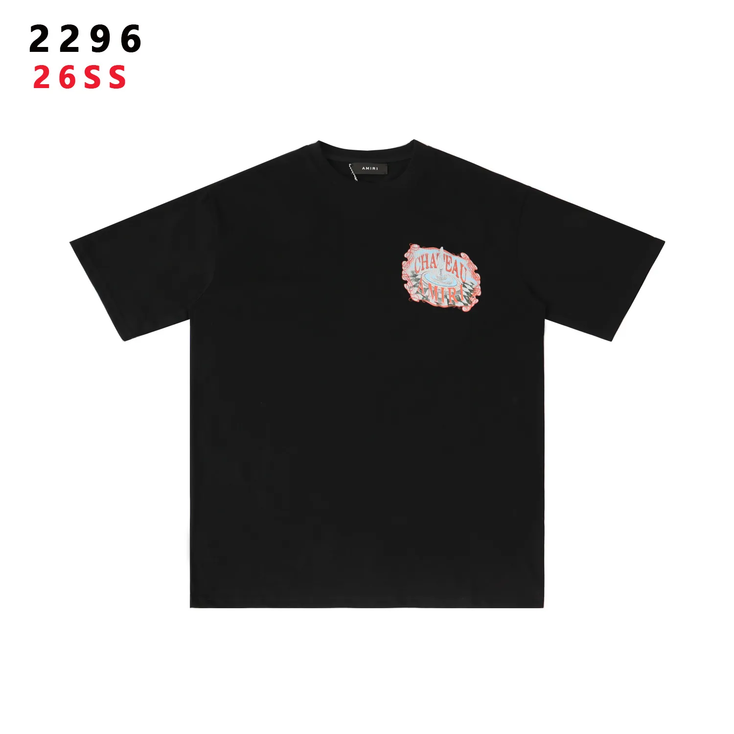 Chateau Amiri Graphic Print T-Shirt D8012156 — view 6