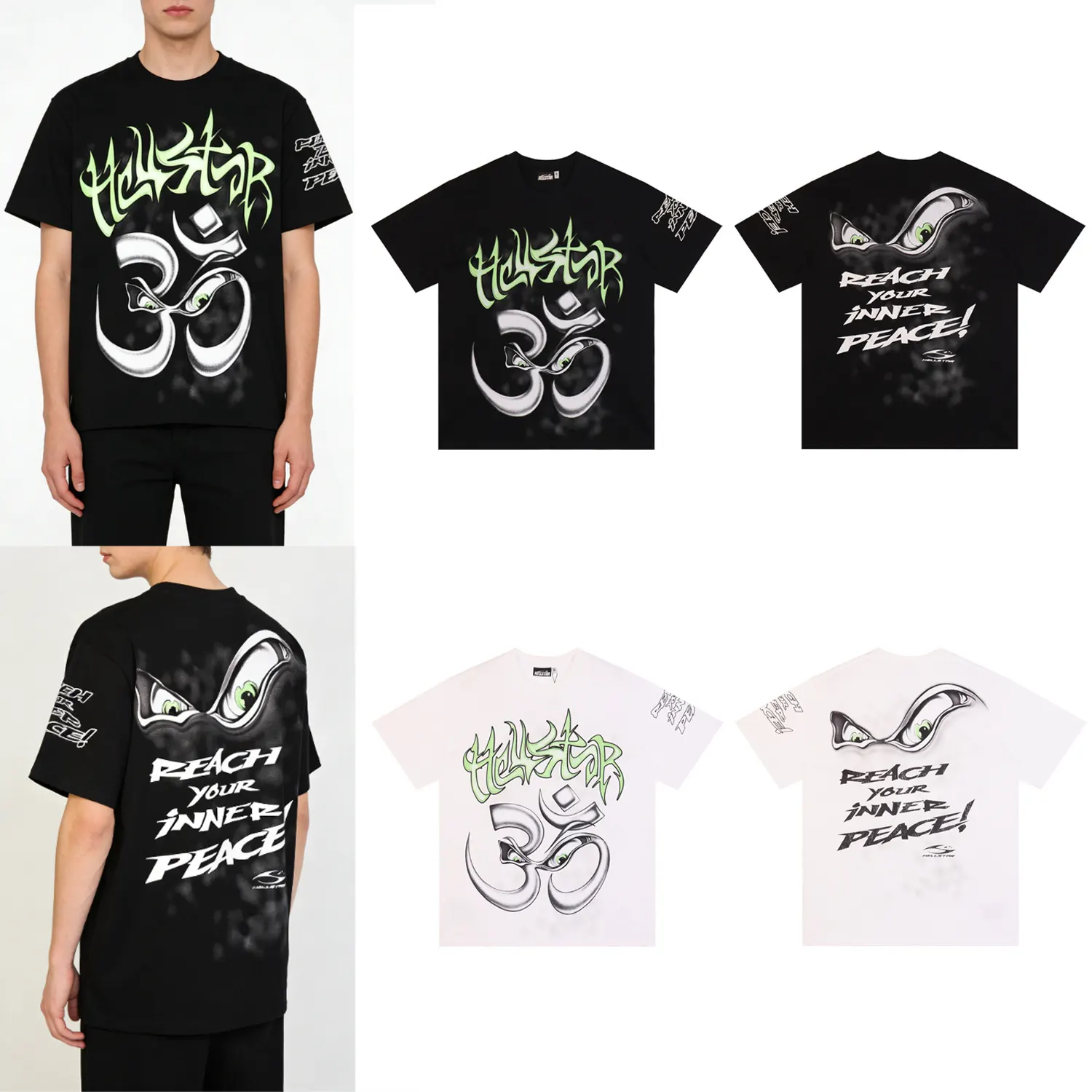 Hellstar Records Graphic Print T-Shirt D8212160