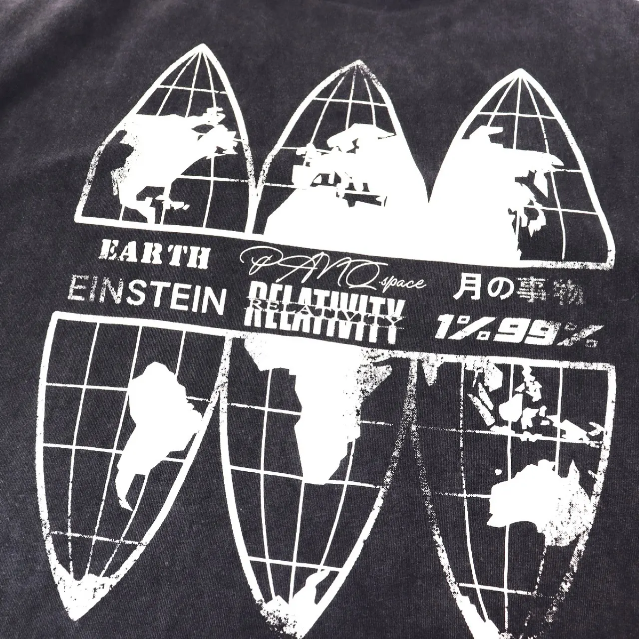 Washed Graphic Print Cotton T-Shirt D8512200 — view 5