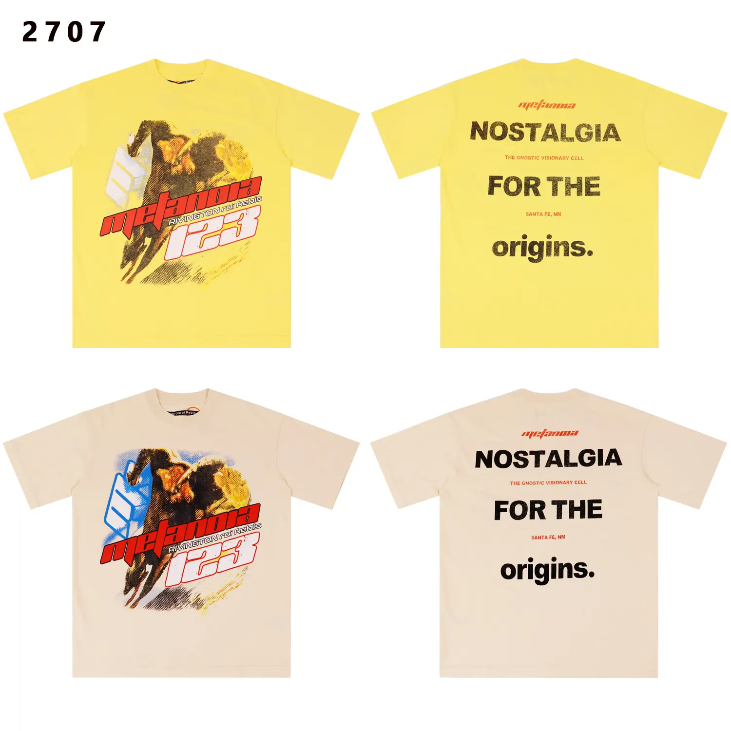 RRR123 Nostalgia Graphic Print T-Shirt D9212191