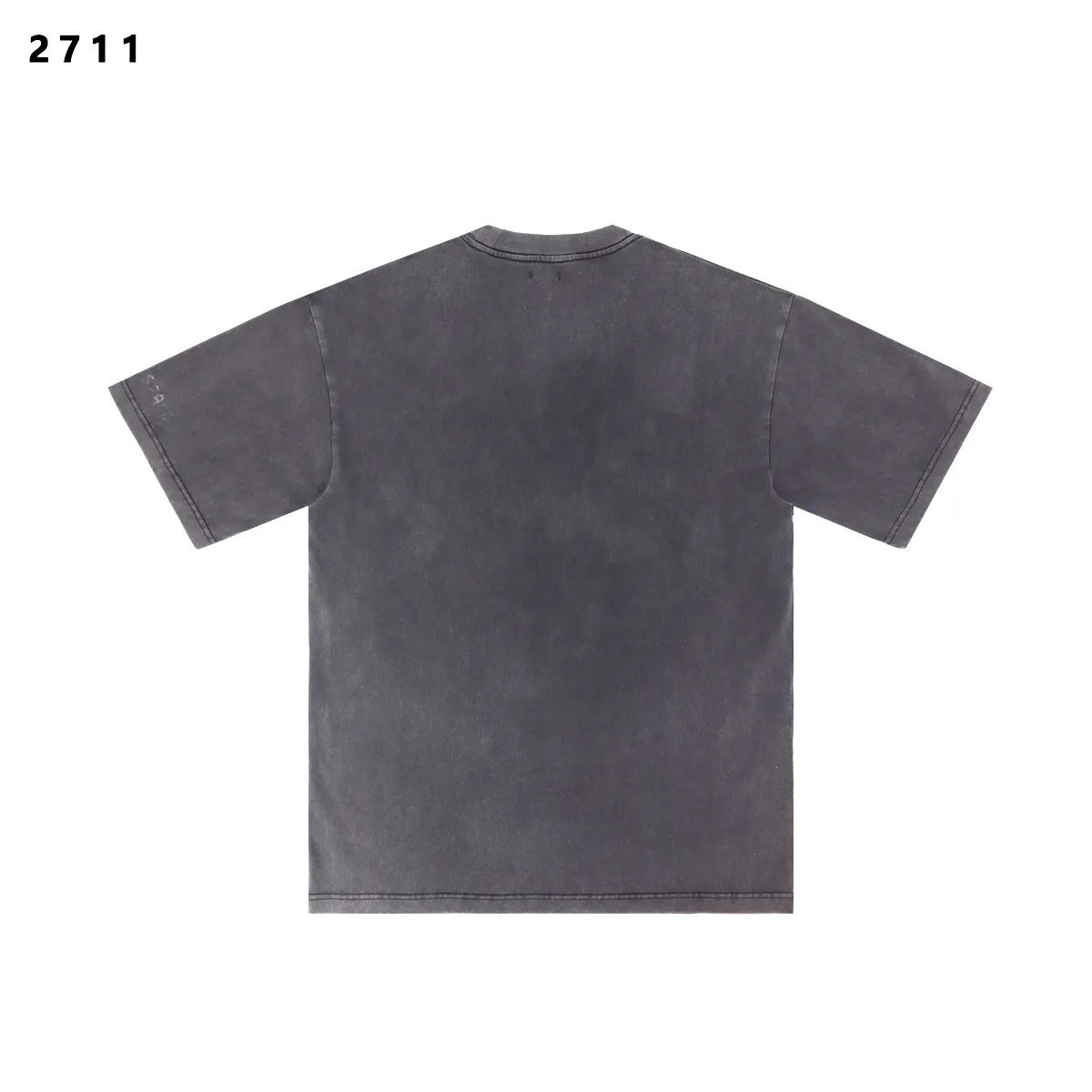 Washed Graphic Print Cotton T-Shirt D8512206 — view 2