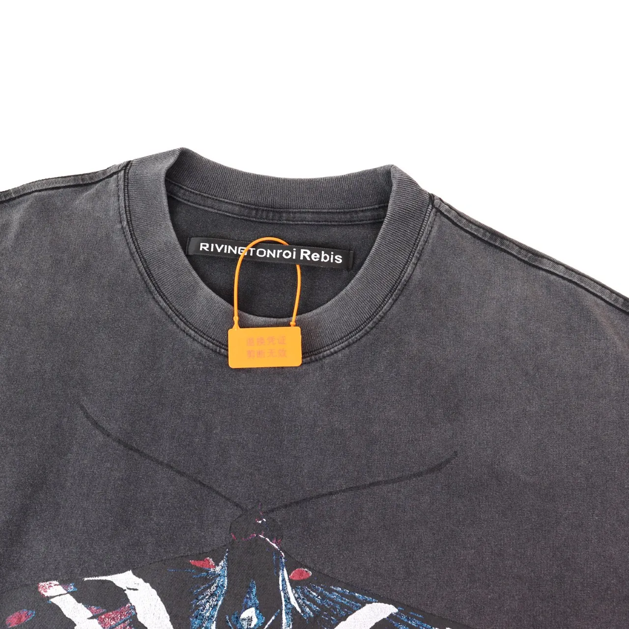 Rivington Roi Rebis Graphic Print Washed T-Shirt D9512186 — view 4