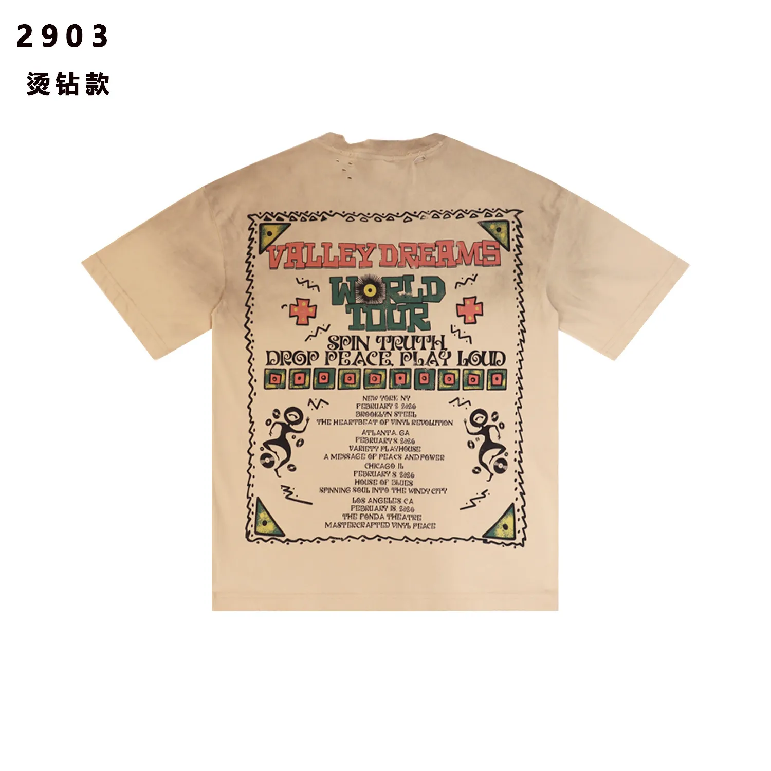Valley Dreams Rhinestone Graphic T-Shirt D9512232 — view 6