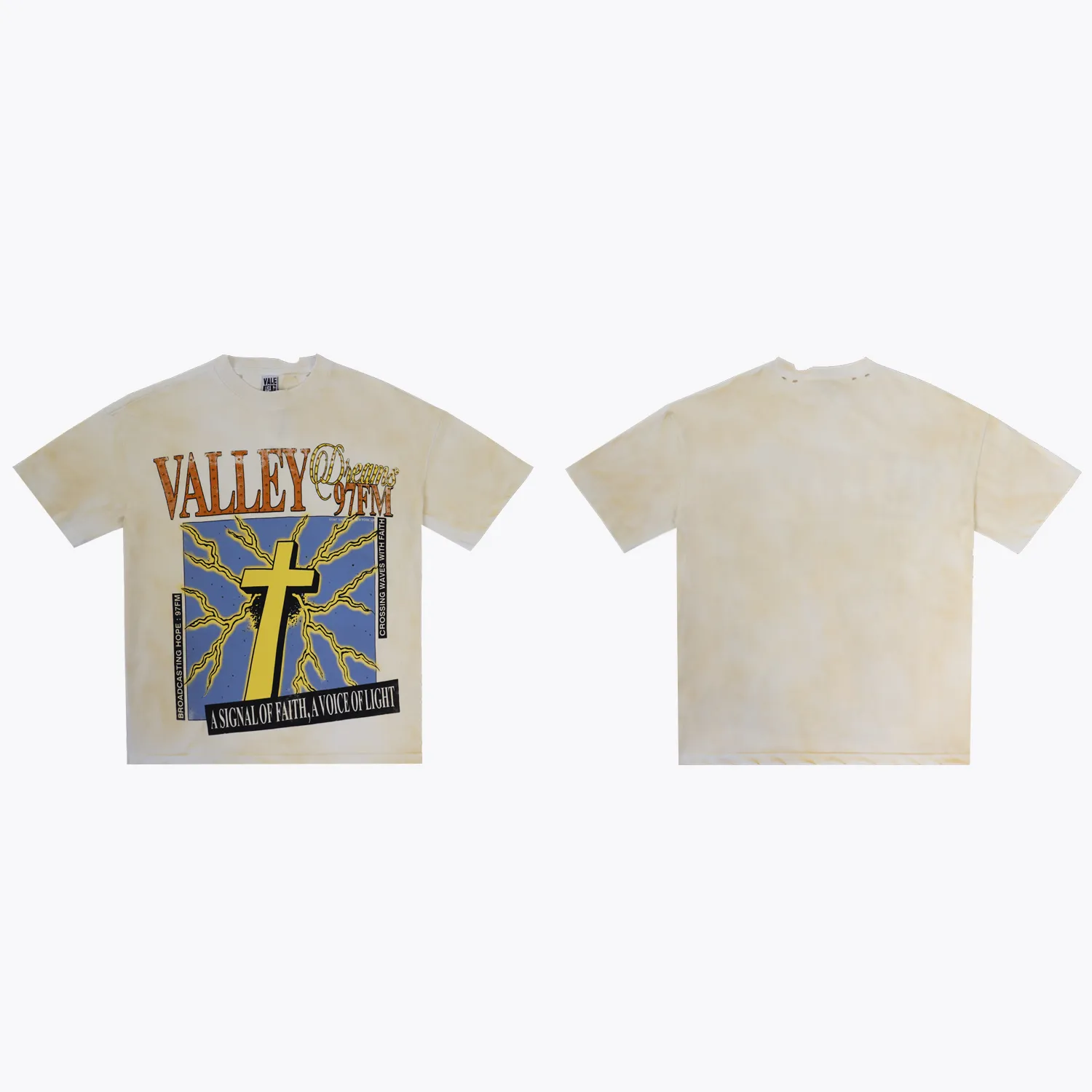 Valley Dreams Graphic Print Washed T-Shirt D9012225
