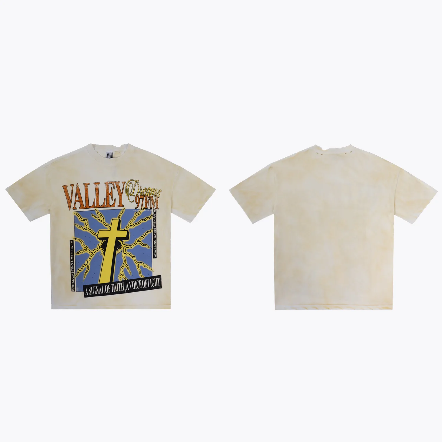 Valley Dreams Graphic Print Washed T-Shirt D9012225
