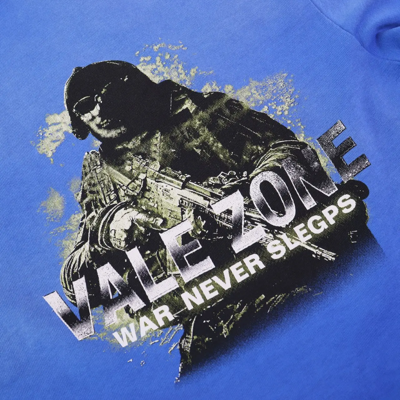 Vale Zone Distressed Graphic T-Shirt D8512140 — view 4