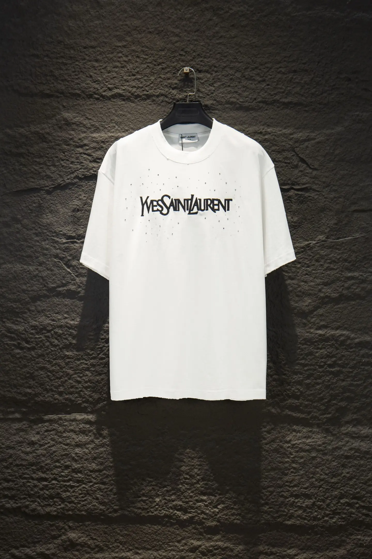 Embellished Logo Oversized T-Shirt D12515461