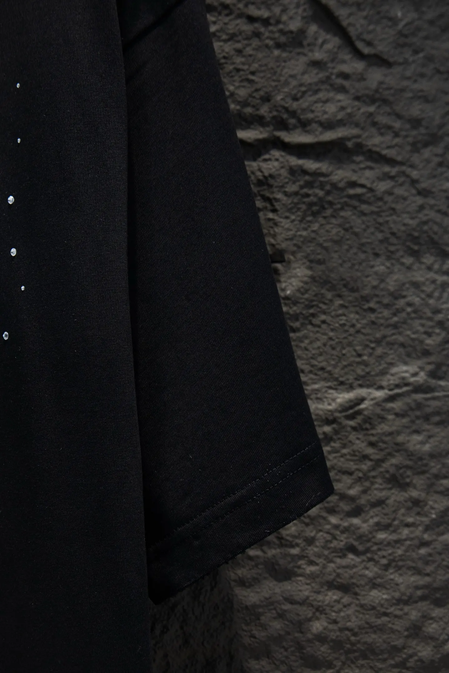 Embellished Logo Oversized Cotton T-Shirt D12515462 — view 7