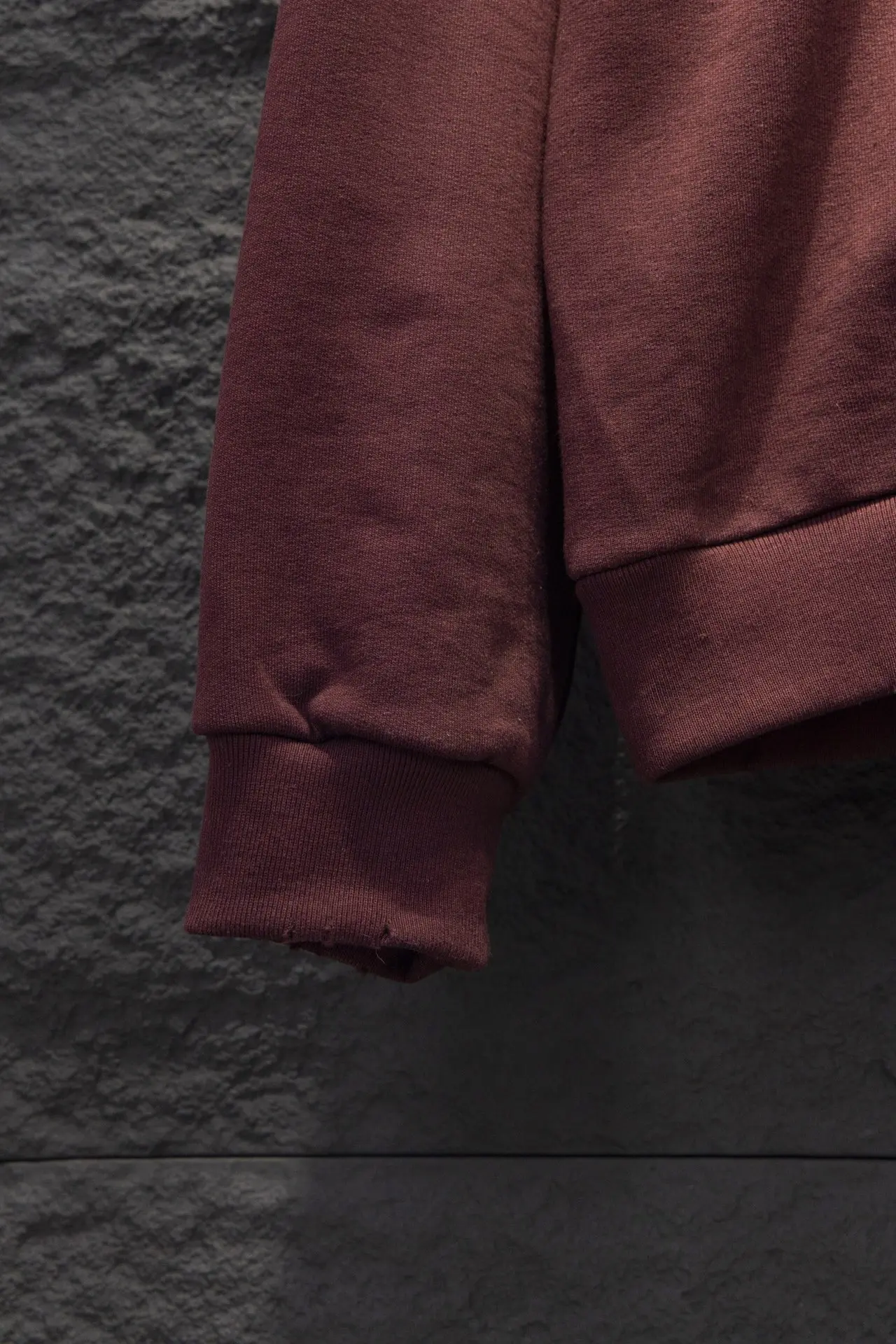 Tape Logo Distressed Oversized Hoodie D19524301 — view 8