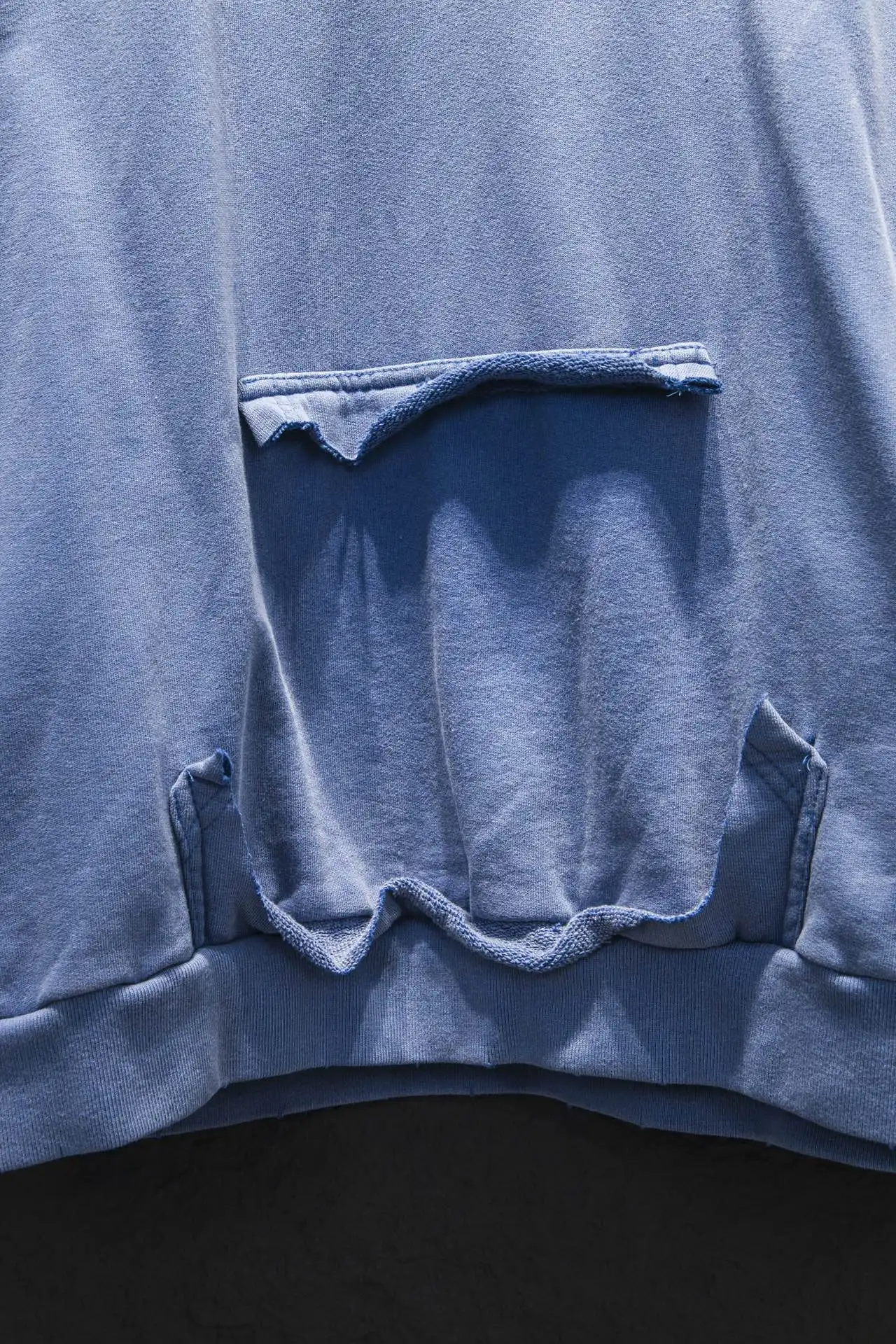 Tape Logo Distressed Oversized Hoodie D19524299 — view 7