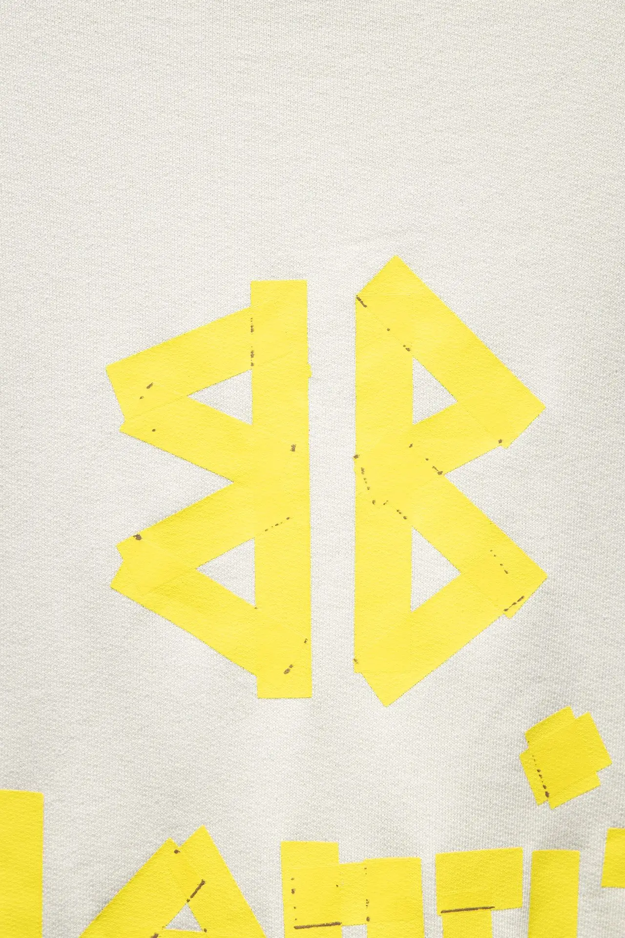 Logo Tape Distressed Crew-Neck Sweatshirt D16524297 — view 5