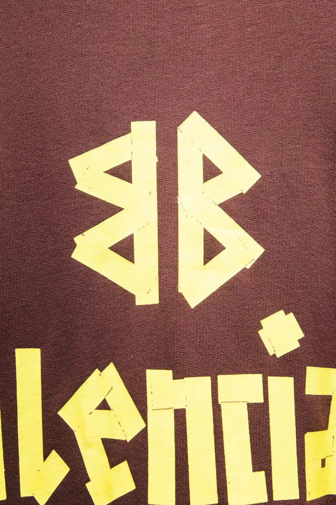 Tape Logo Distressed Crew-Neck Sweatshirt D16524296 — view 6