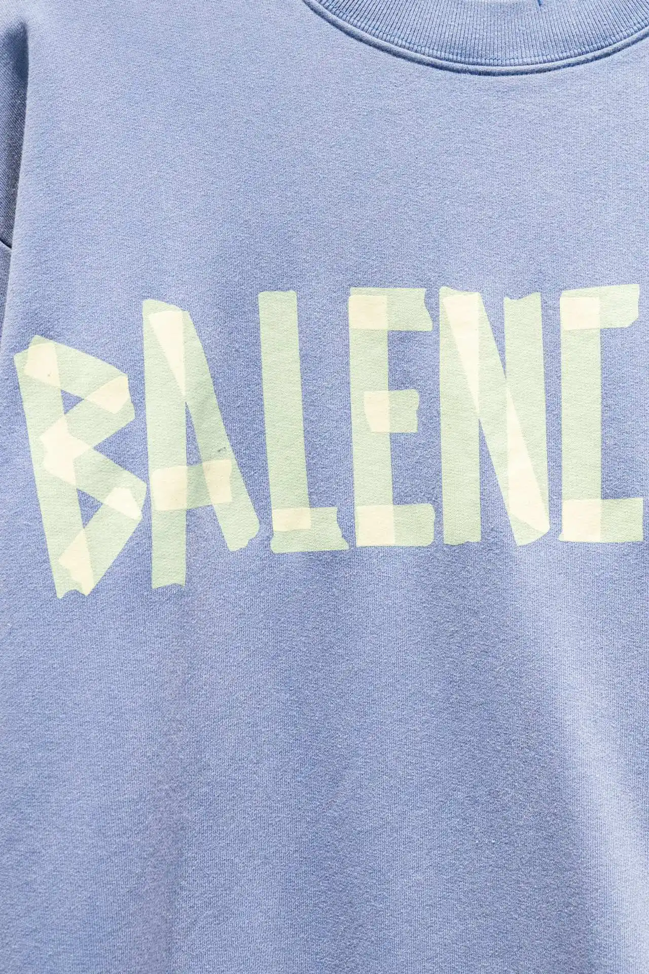 Tape Logo Distressed Oversized Sweatshirt D16524293 — view 5