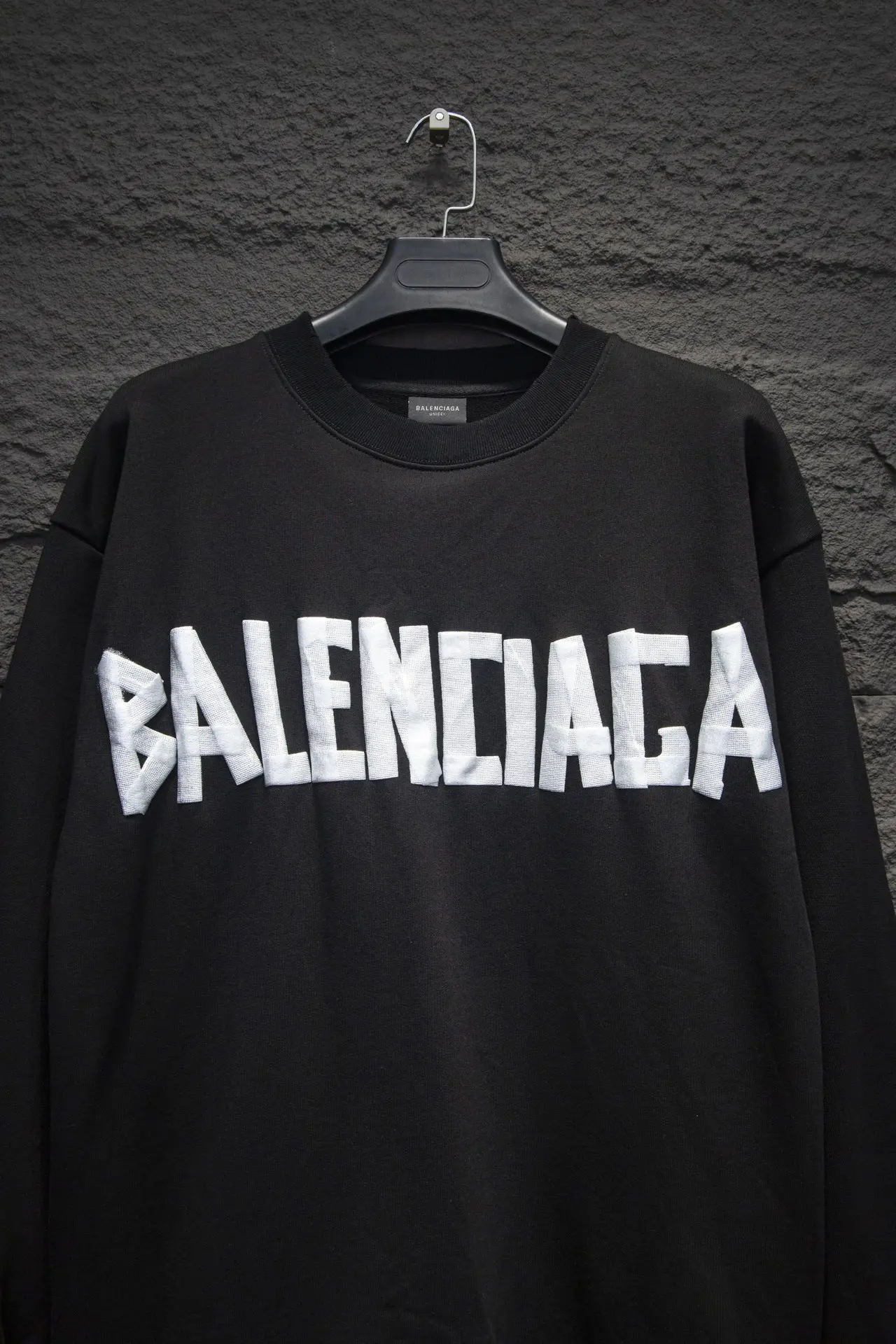 Logo-Appliqué Oversized Cotton Sweatshirt D15524308 — view 4