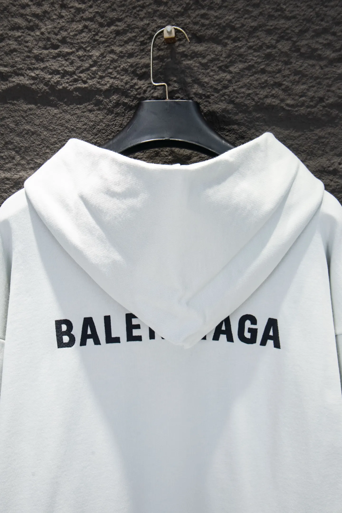 Logo Embroidered Oversized V-Neck Hoodie D18924286 — view 6