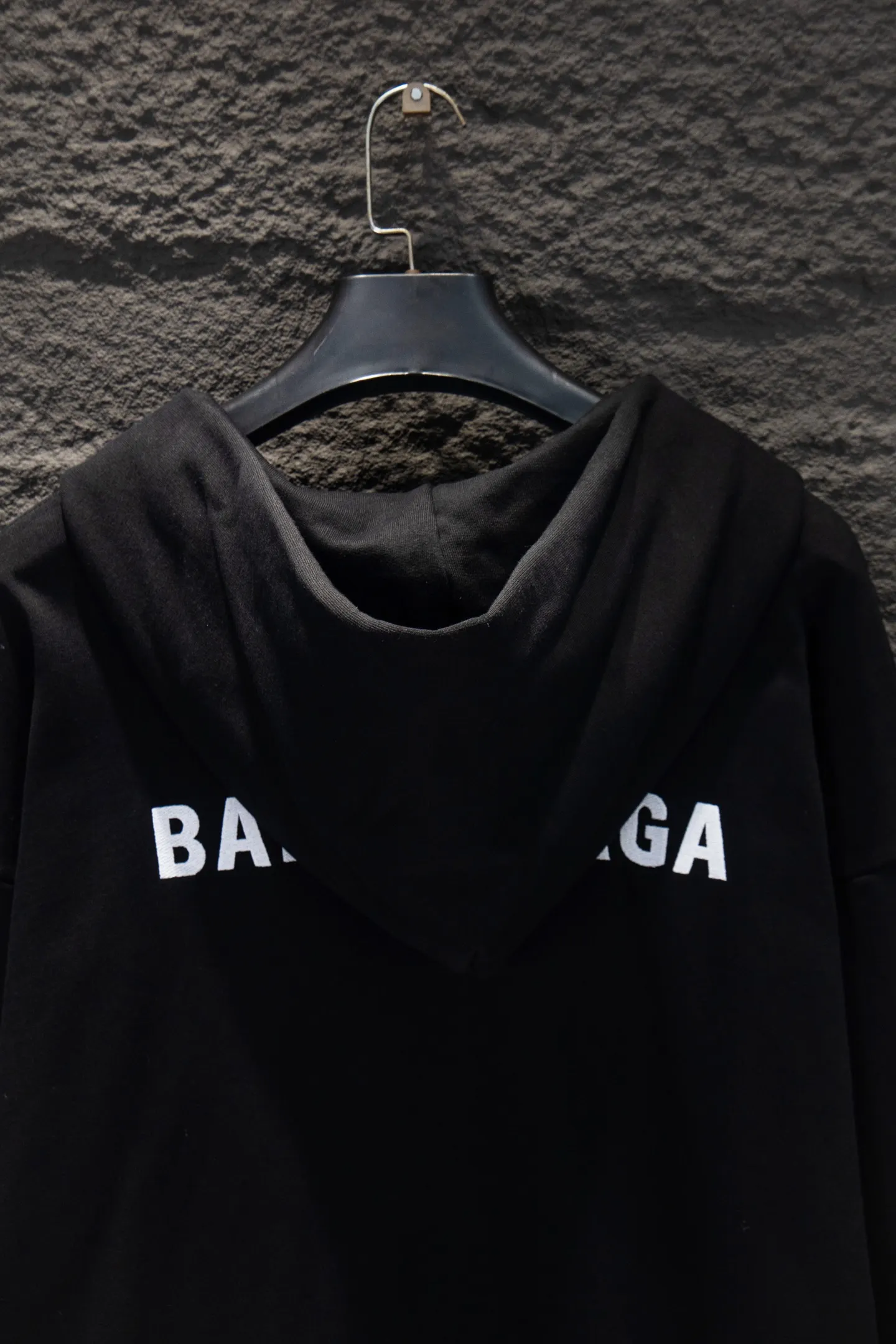 Logo Embroidered Oversized V-Neck Hoodie D18924287 — view 6