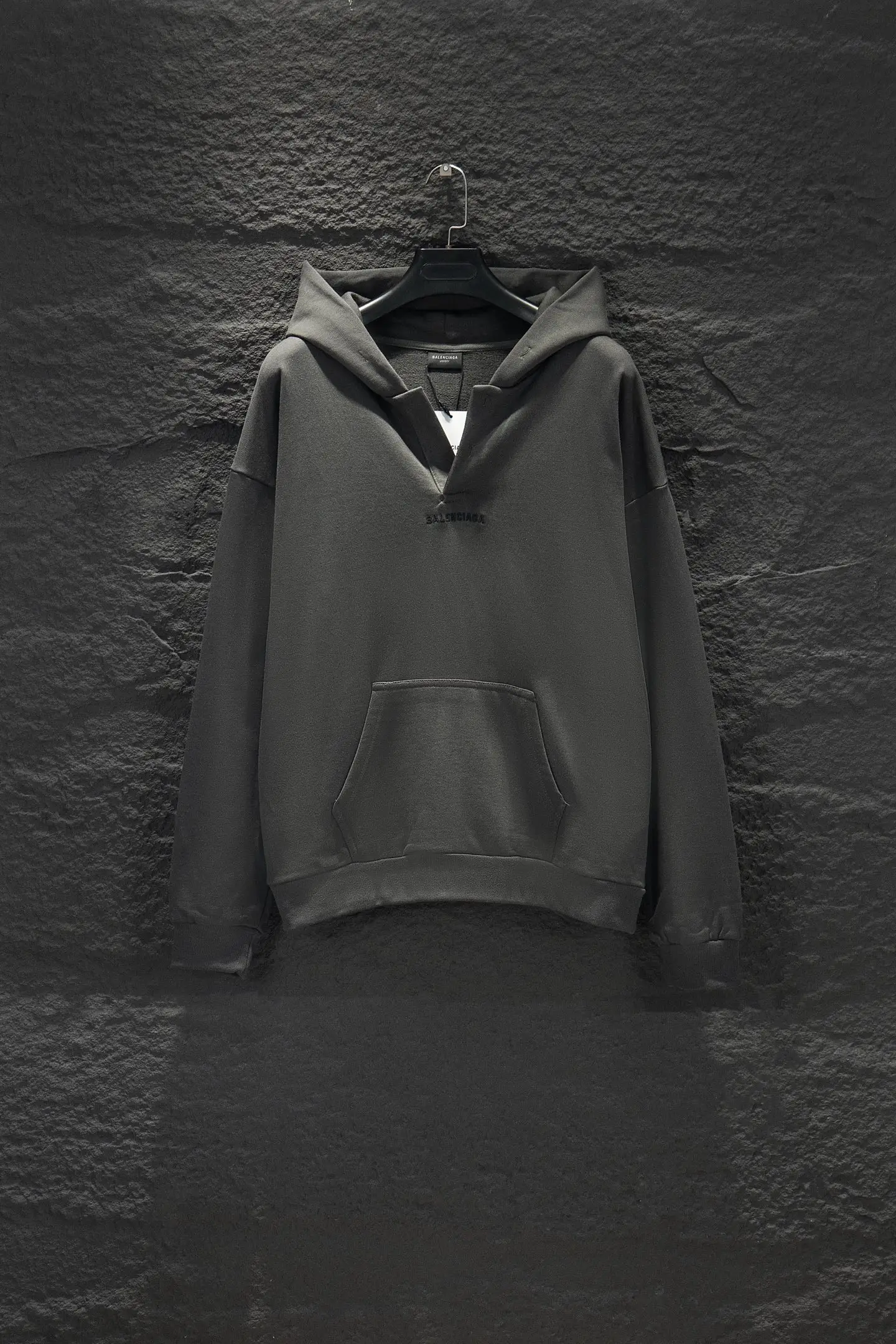 Oversized Embroidered Cotton-Jersey Hoodie D18924288