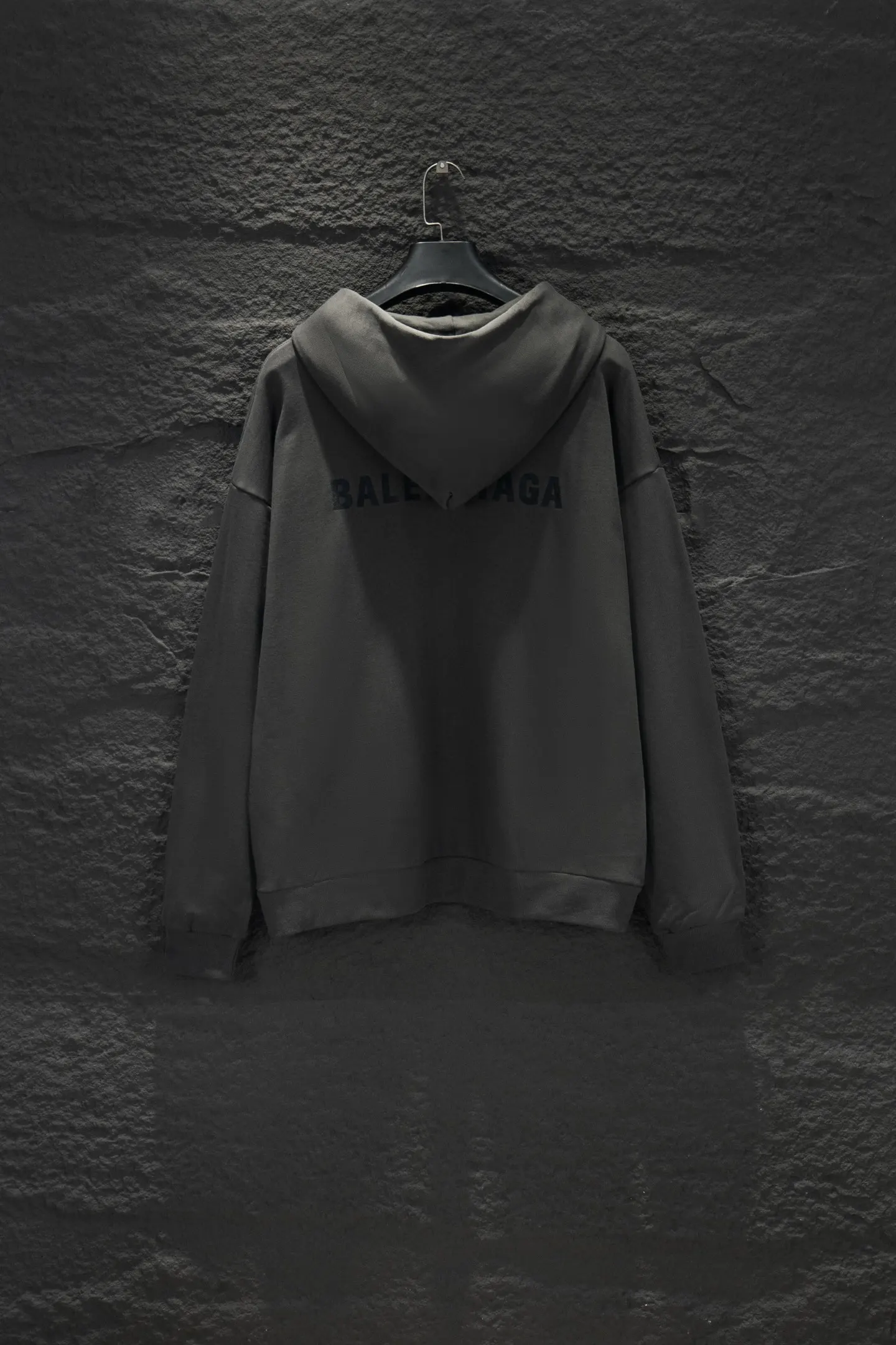 Oversized Embroidered Cotton-Jersey Hoodie D18924288 — view 2
