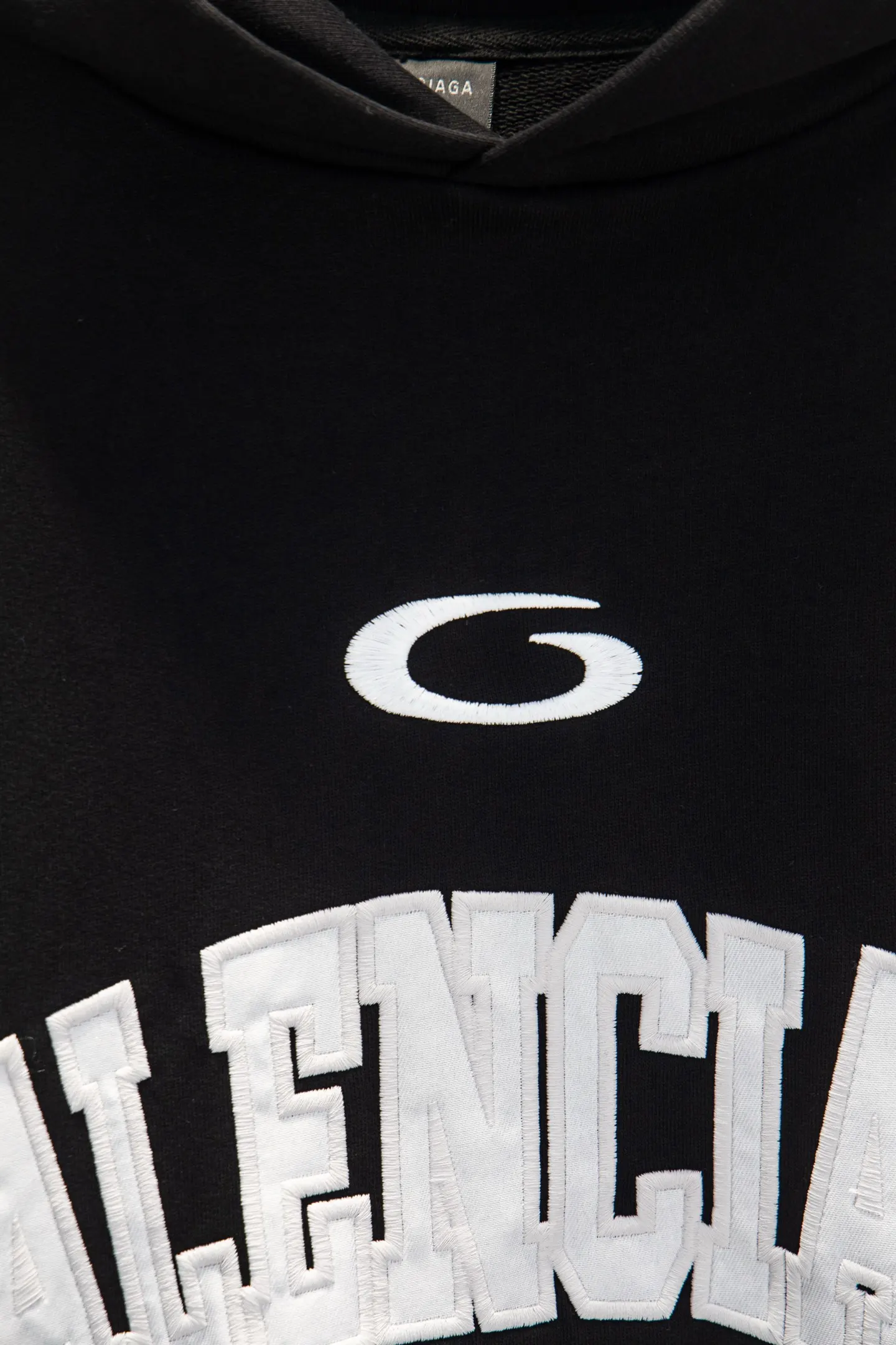 Oversized Jersey-Style Embroidered Hoodie D19524285 — view 6