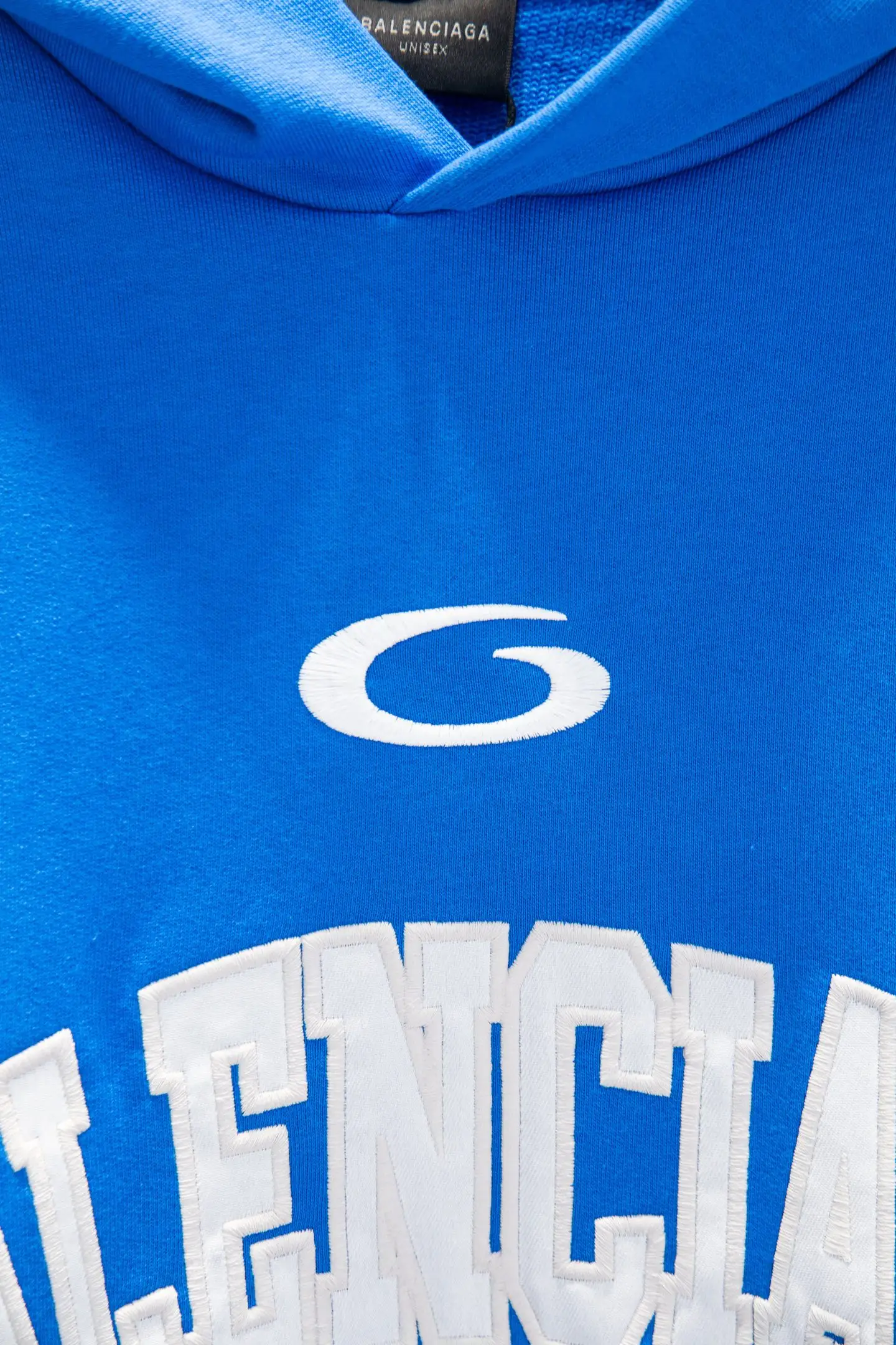 Oversized Jersey-Style Embroidered Hoodie D19524283 — view 7