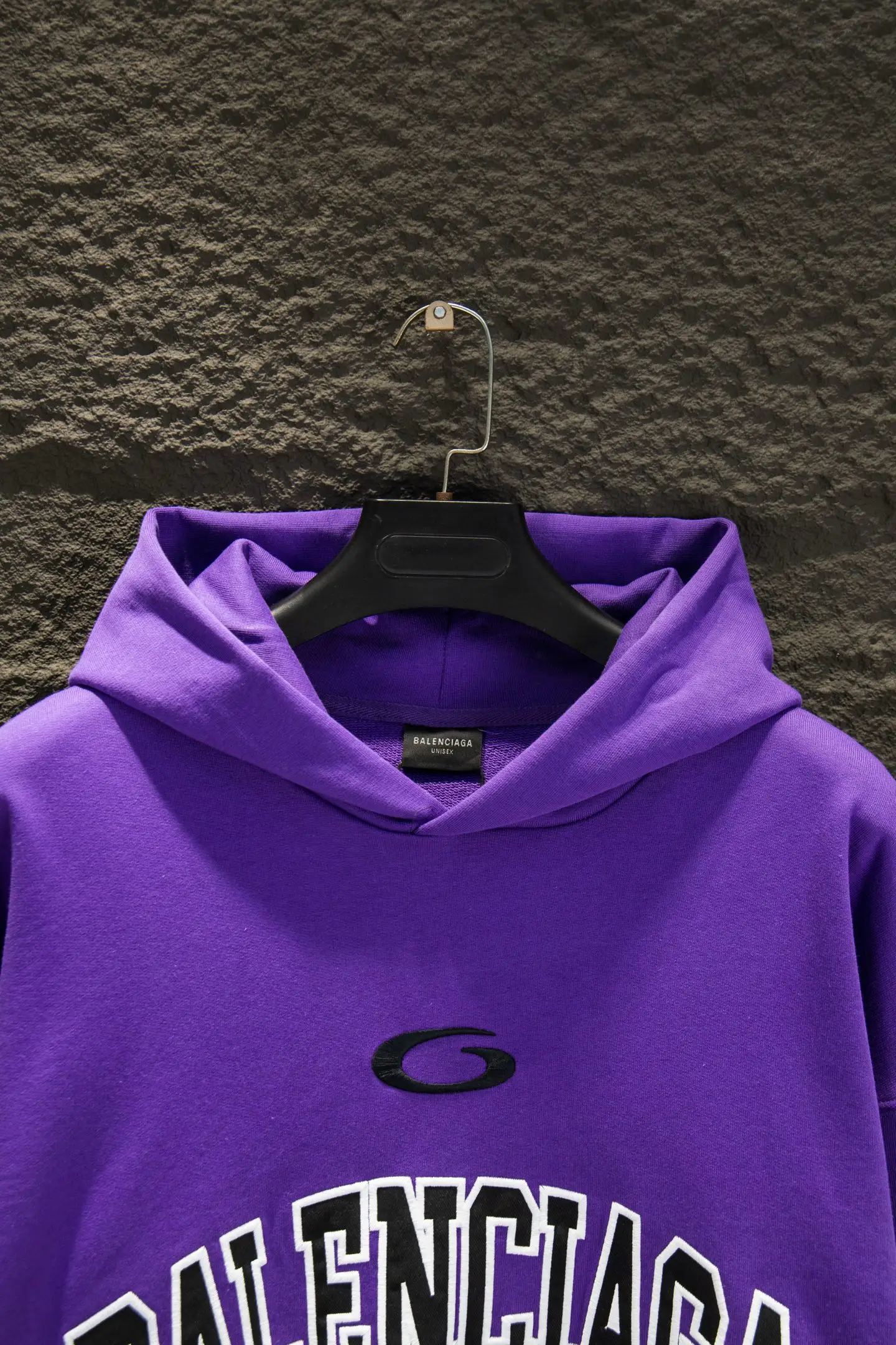 Oversized Jersey-Style Logo Hoodie D19524284 — view 3